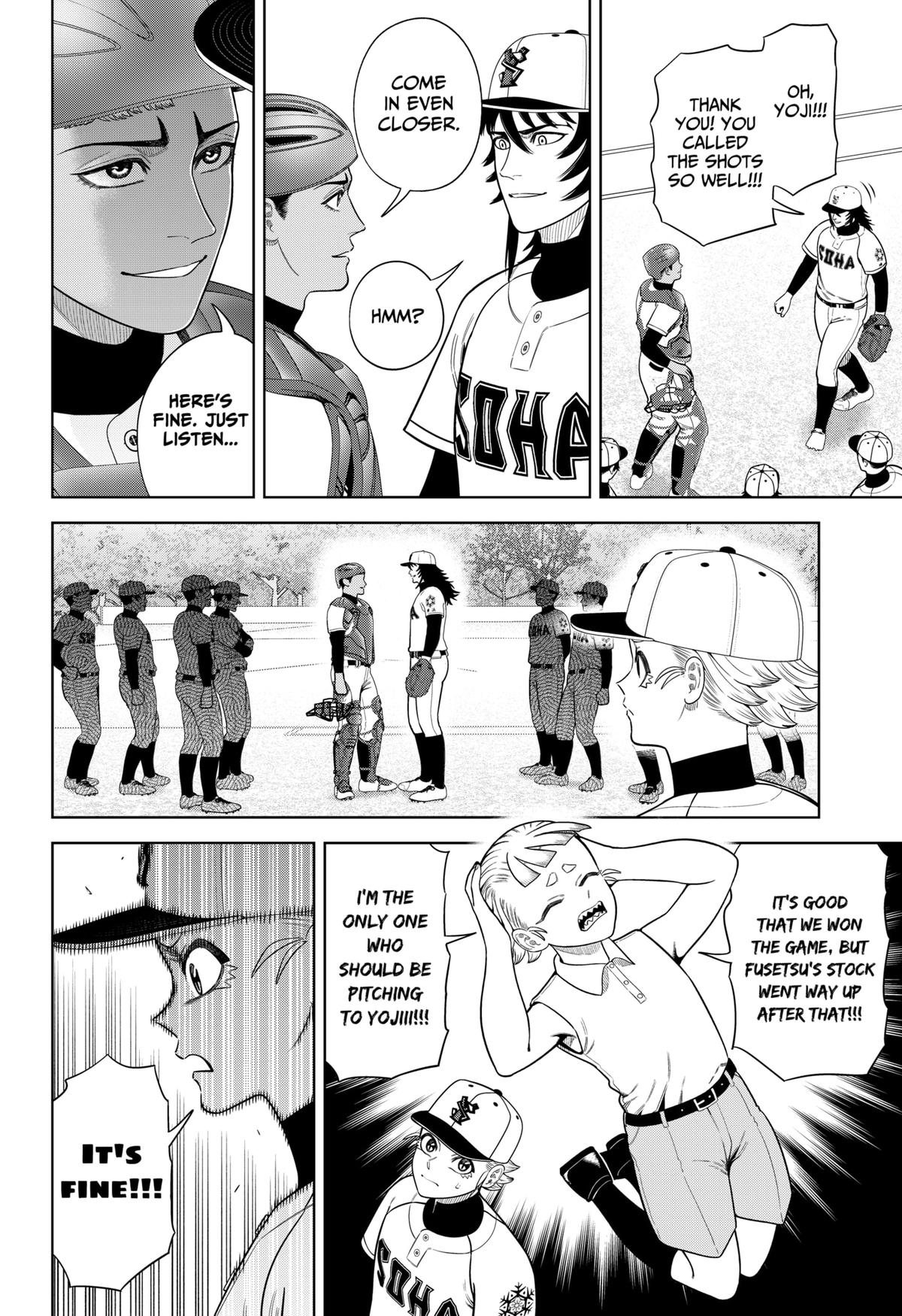 San-kyuu Pitch Chap 19 - Next Chap 20