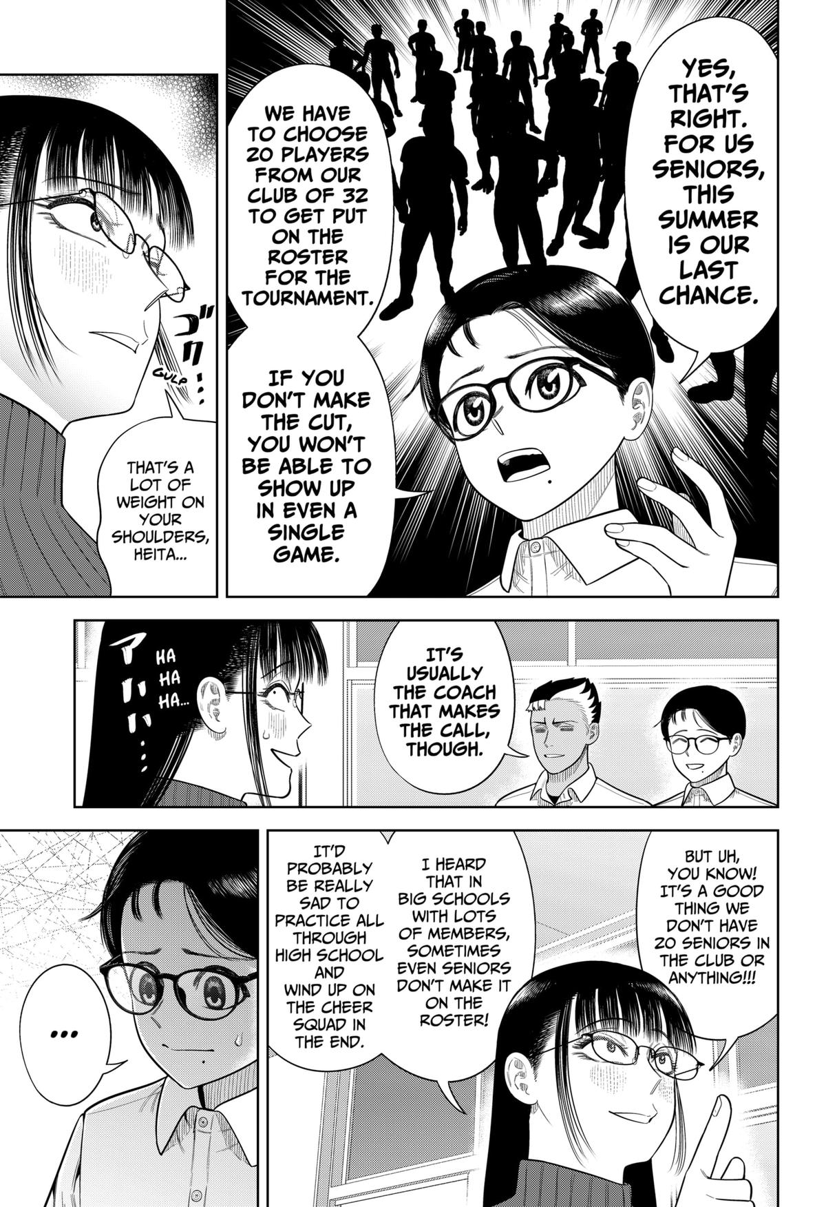 San-kyuu Pitch Chap 19 - Next Chap 20