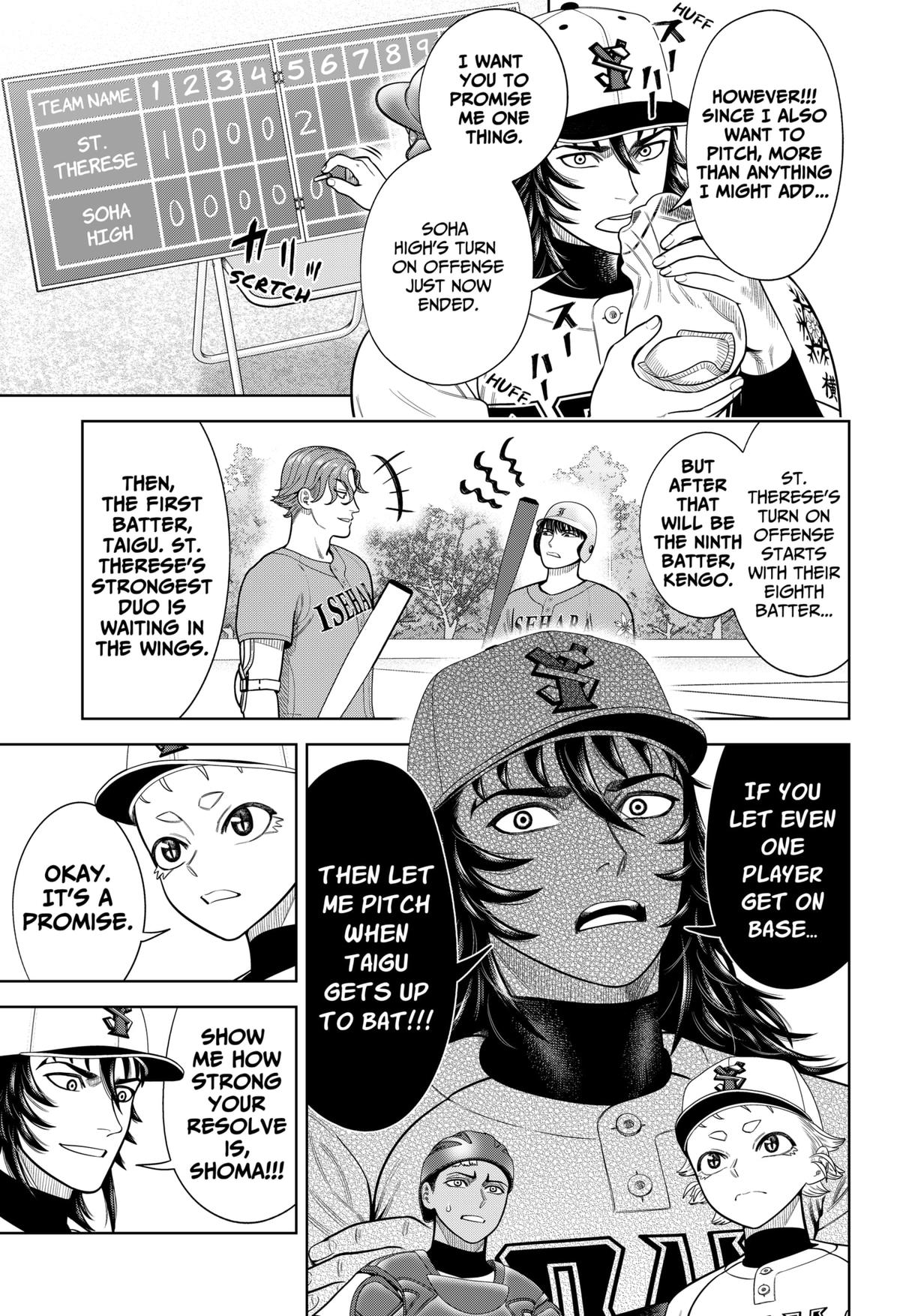 San-kyuu Pitch Chap 12 - Next Chap 13