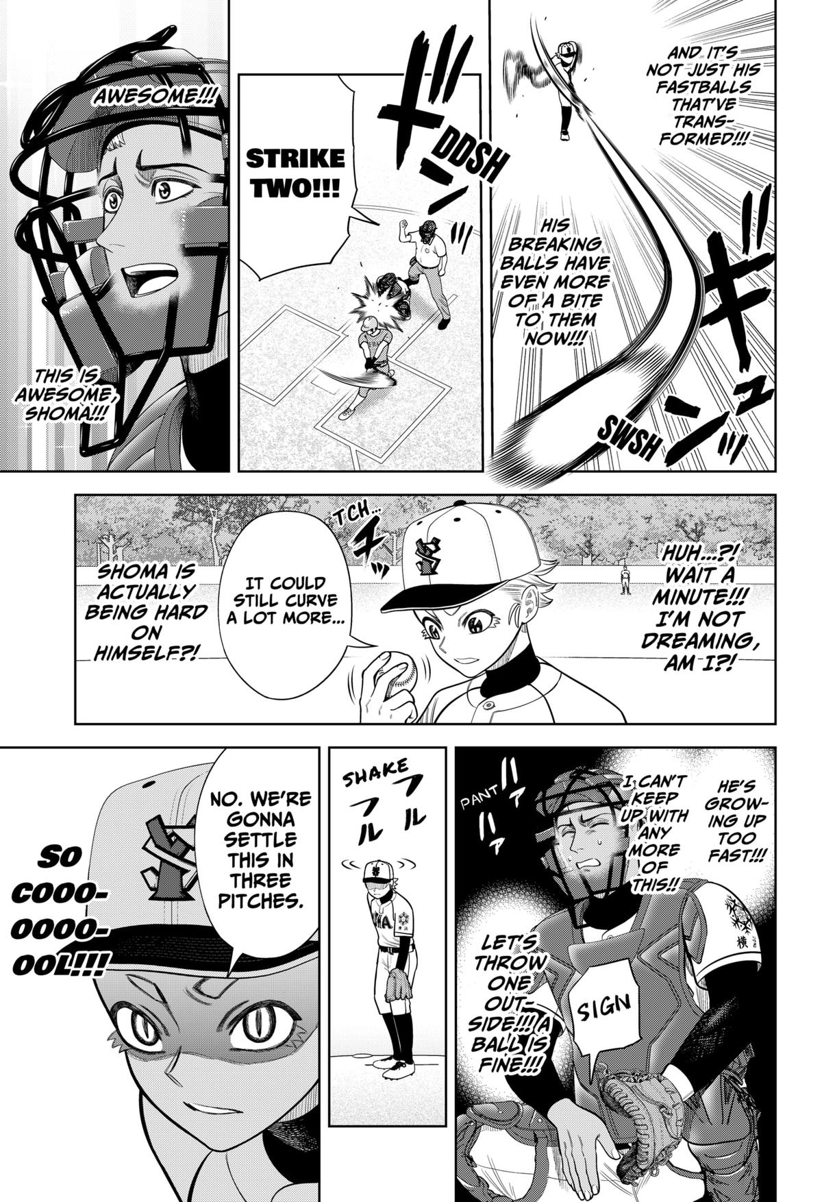 San-kyuu Pitch Chap 12 - Next Chap 13