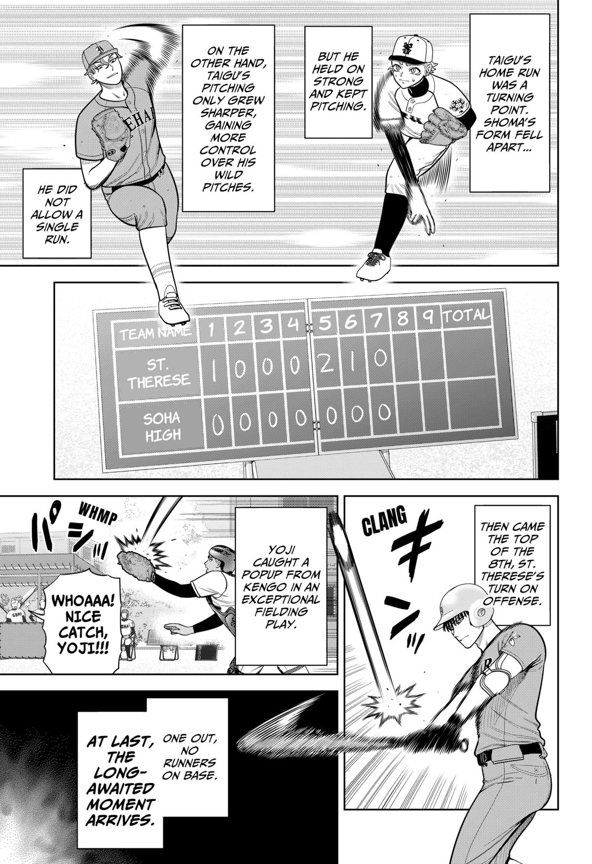 San-kyuu Pitch Chap 13 - Next Chap 14
