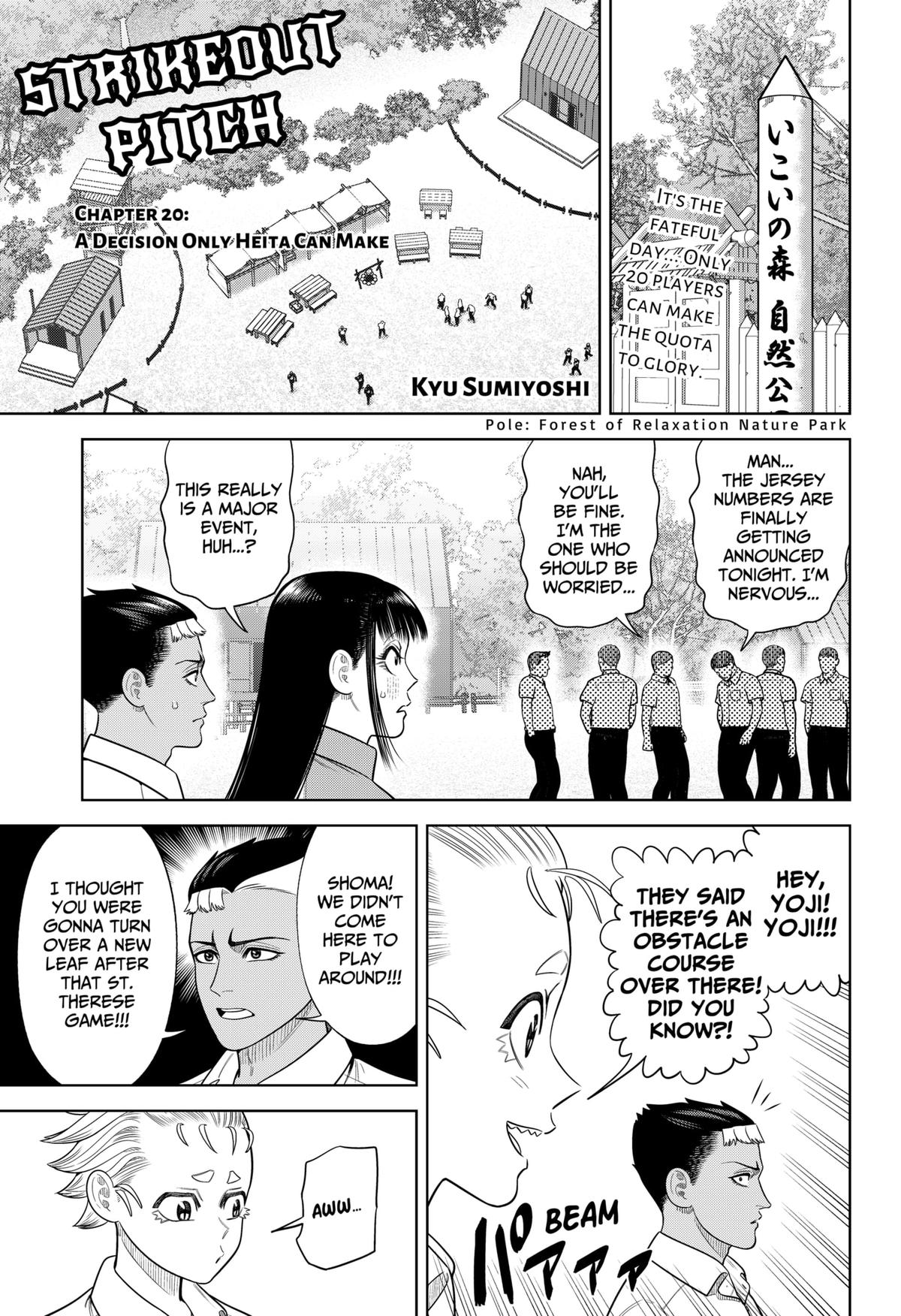 San-kyuu Pitch Chap 20 - Next Chap 21