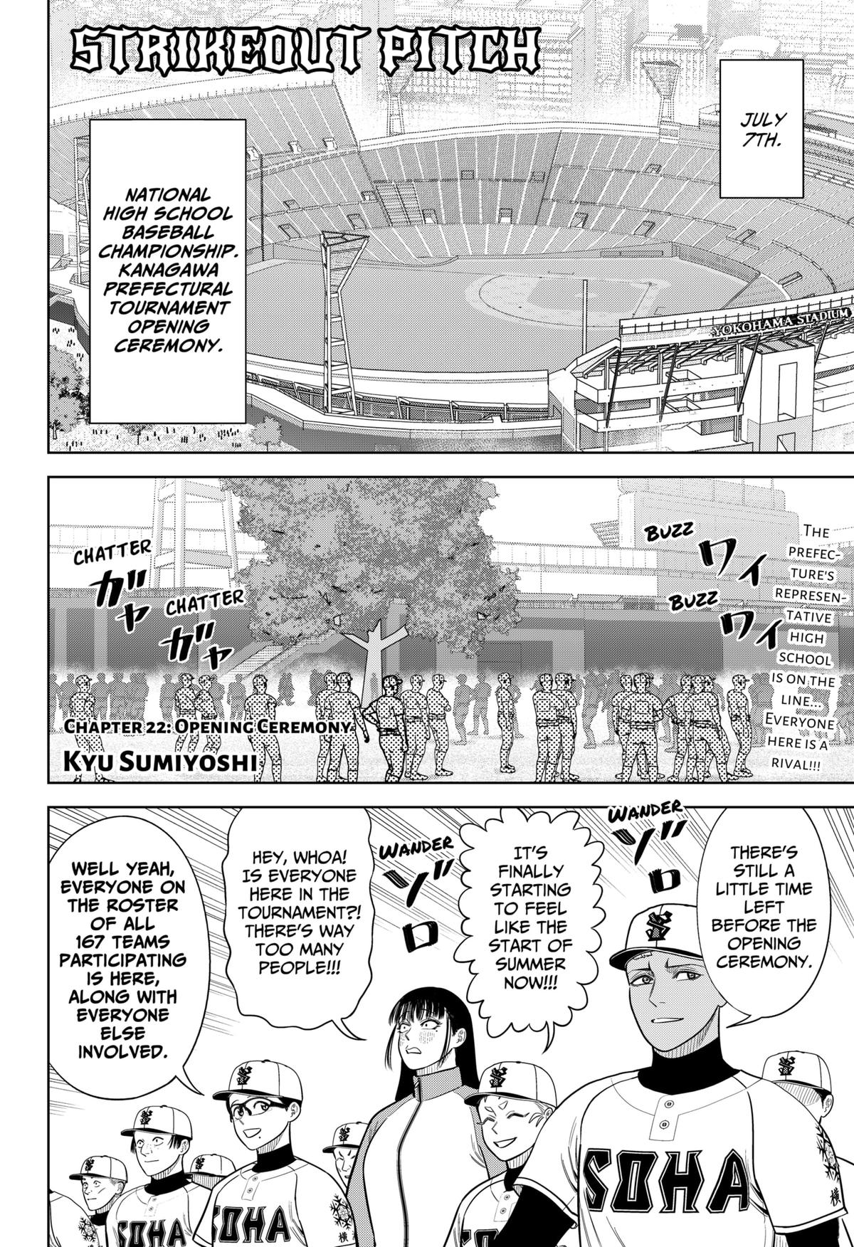 San-kyuu Pitch Chap 22 - Next Chap 23