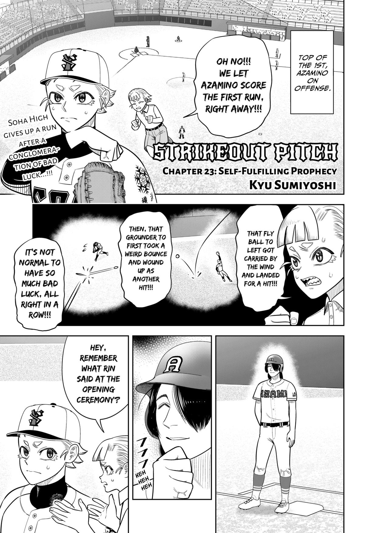 San-kyuu Pitch Chap 23 - Next Chap 24