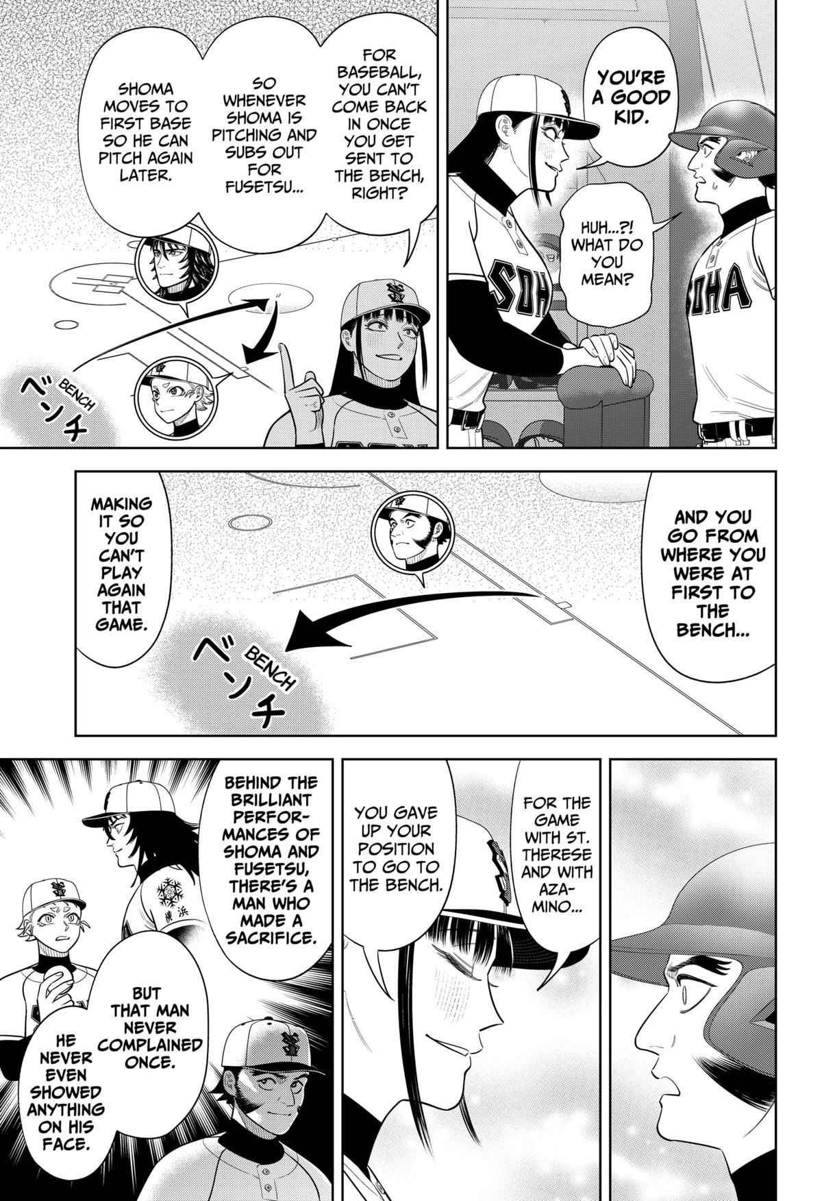 San-kyuu Pitch Chap 37 - Next Chap 38