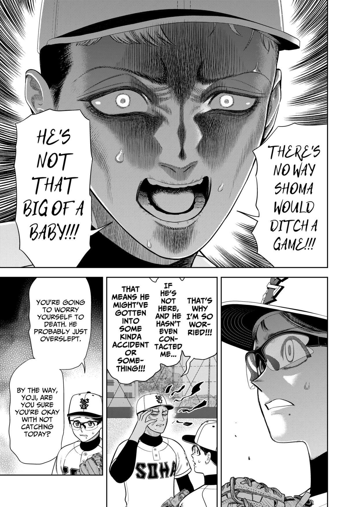 San-kyuu Pitch Chap 34 - Next Chap 35