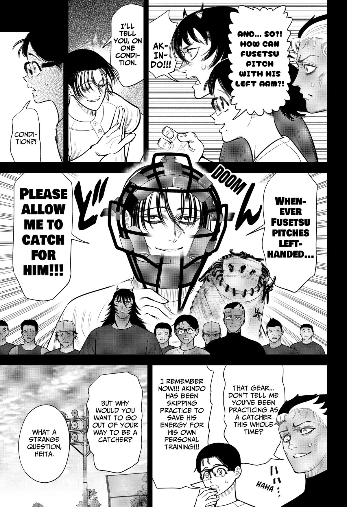 San-kyuu Pitch Chap 34 - Next Chap 35