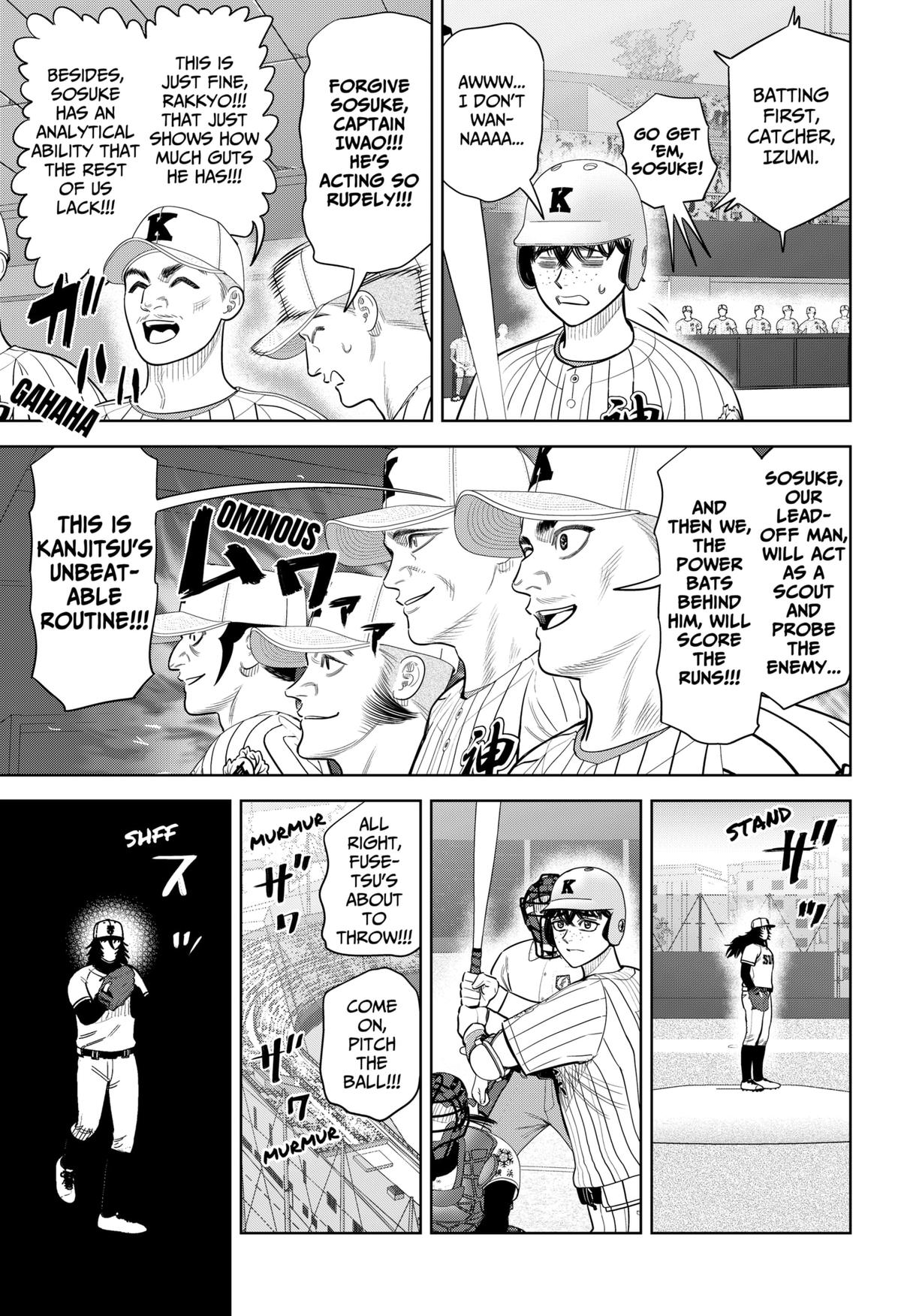 San-kyuu Pitch Chap 34 - Next Chap 35