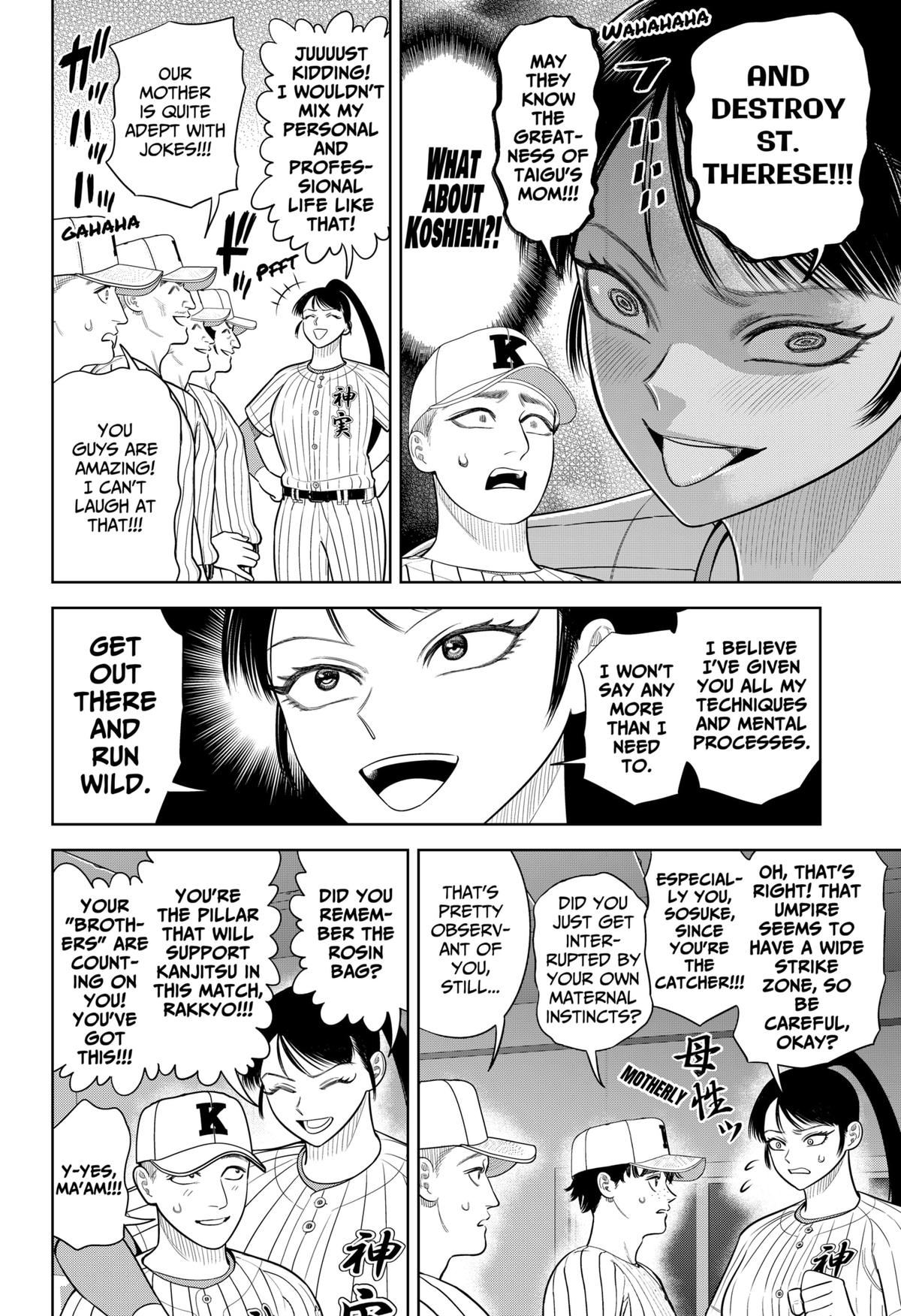 San-kyuu Pitch Chap 36 - Next Chap 37
