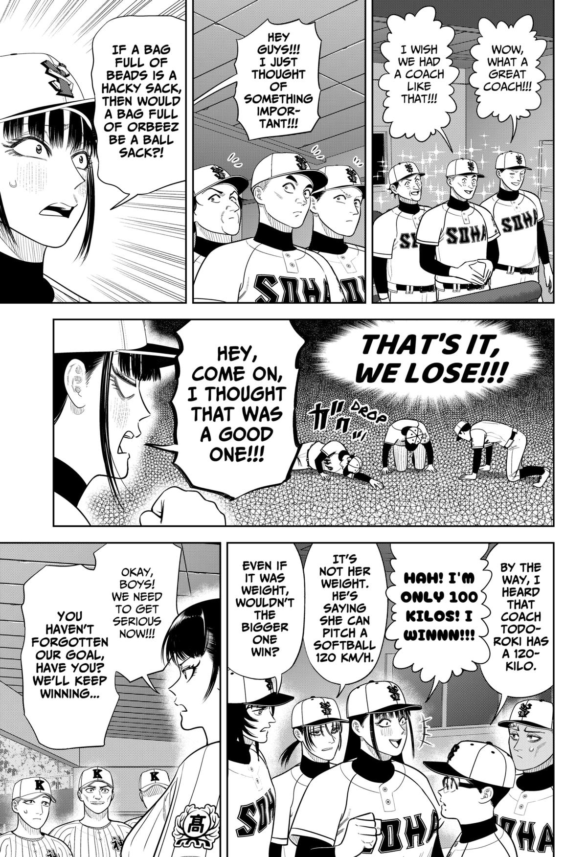 San-kyuu Pitch Chap 36 - Next Chap 37