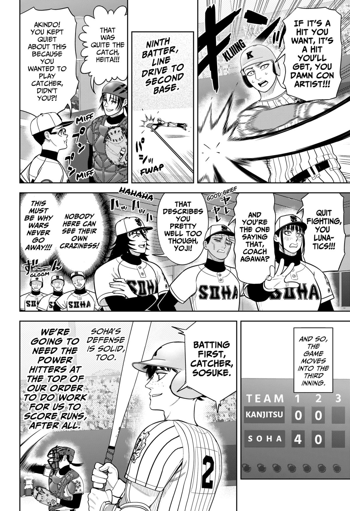 San-kyuu Pitch Chap 38 - Next Chap 39