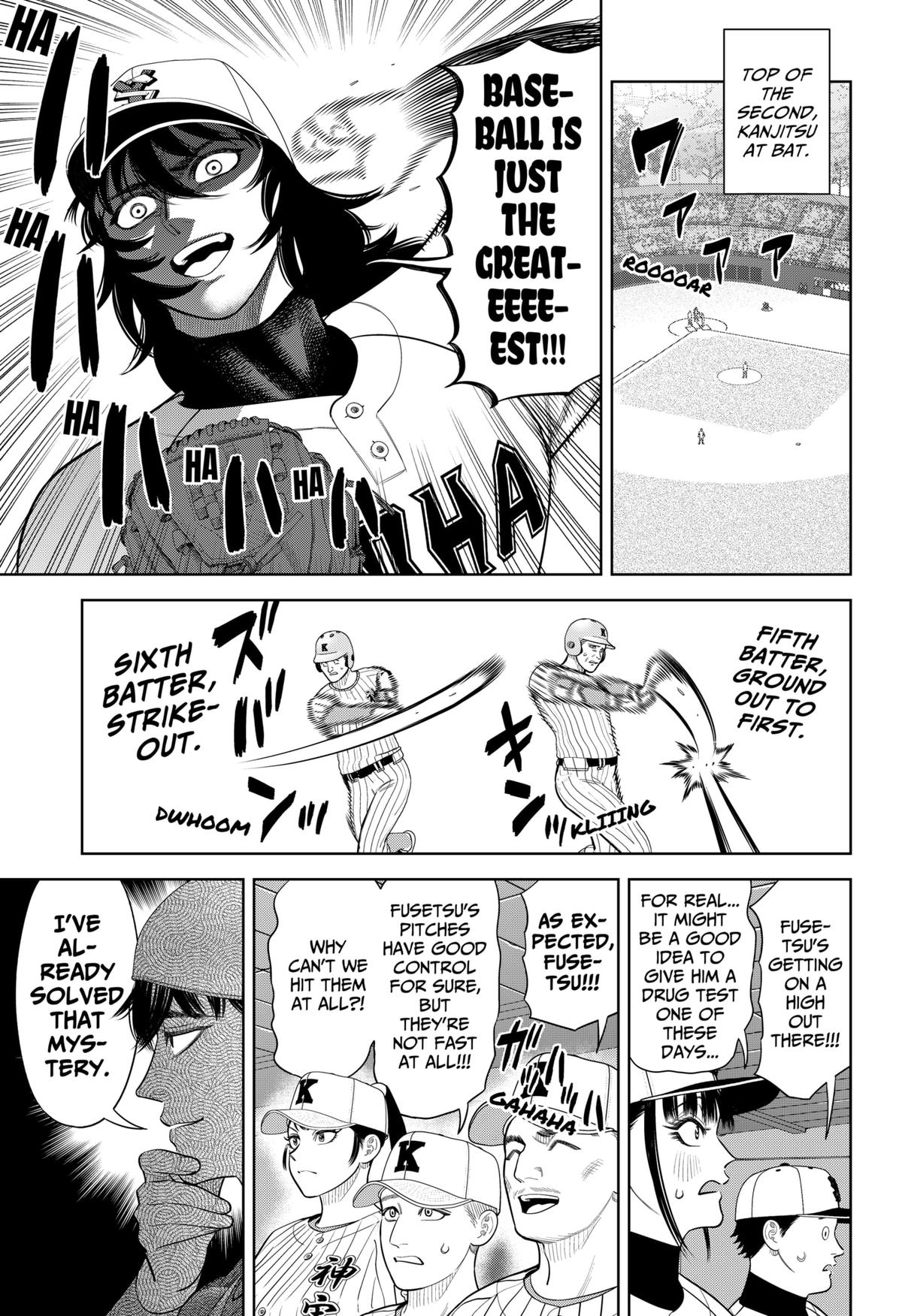 San-kyuu Pitch Chap 38 - Next Chap 39