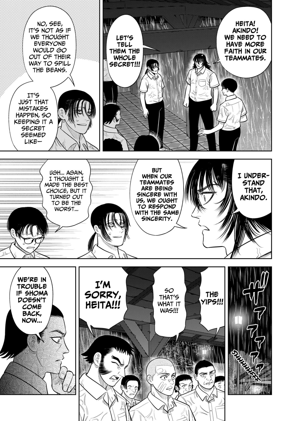 San-kyuu Pitch Chap 33 - Next Chap 34
