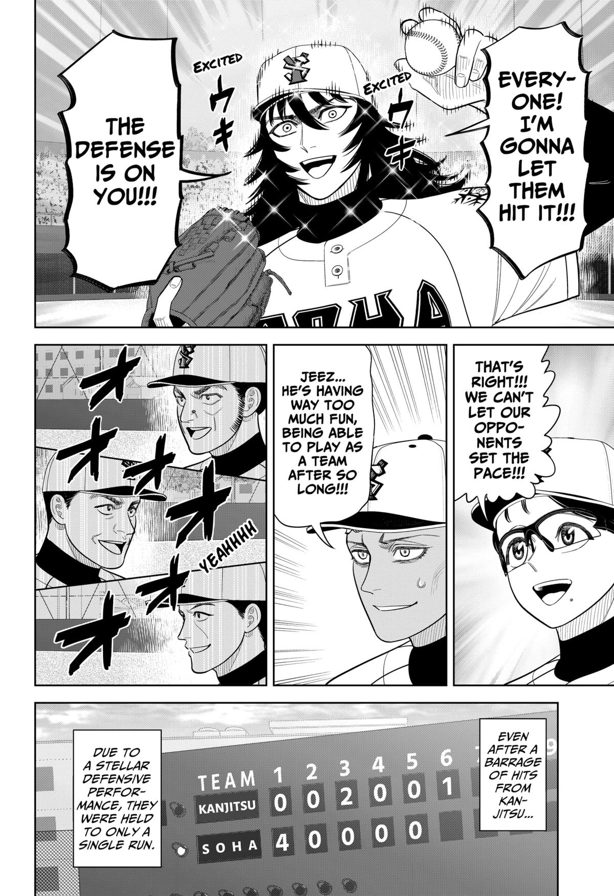 San-kyuu Pitch Chap 41 - Next Chap 42