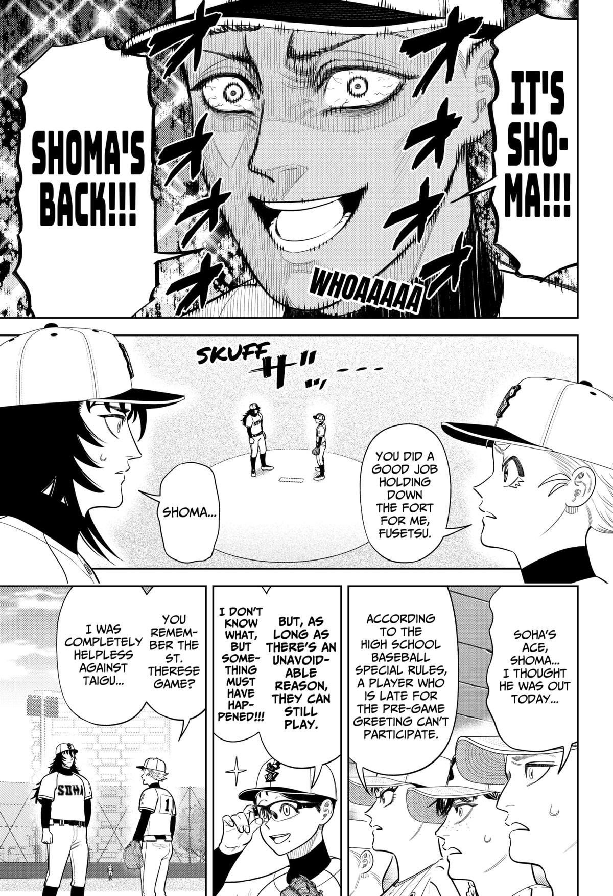 San-kyuu Pitch Chap 42 - Next Chap 43