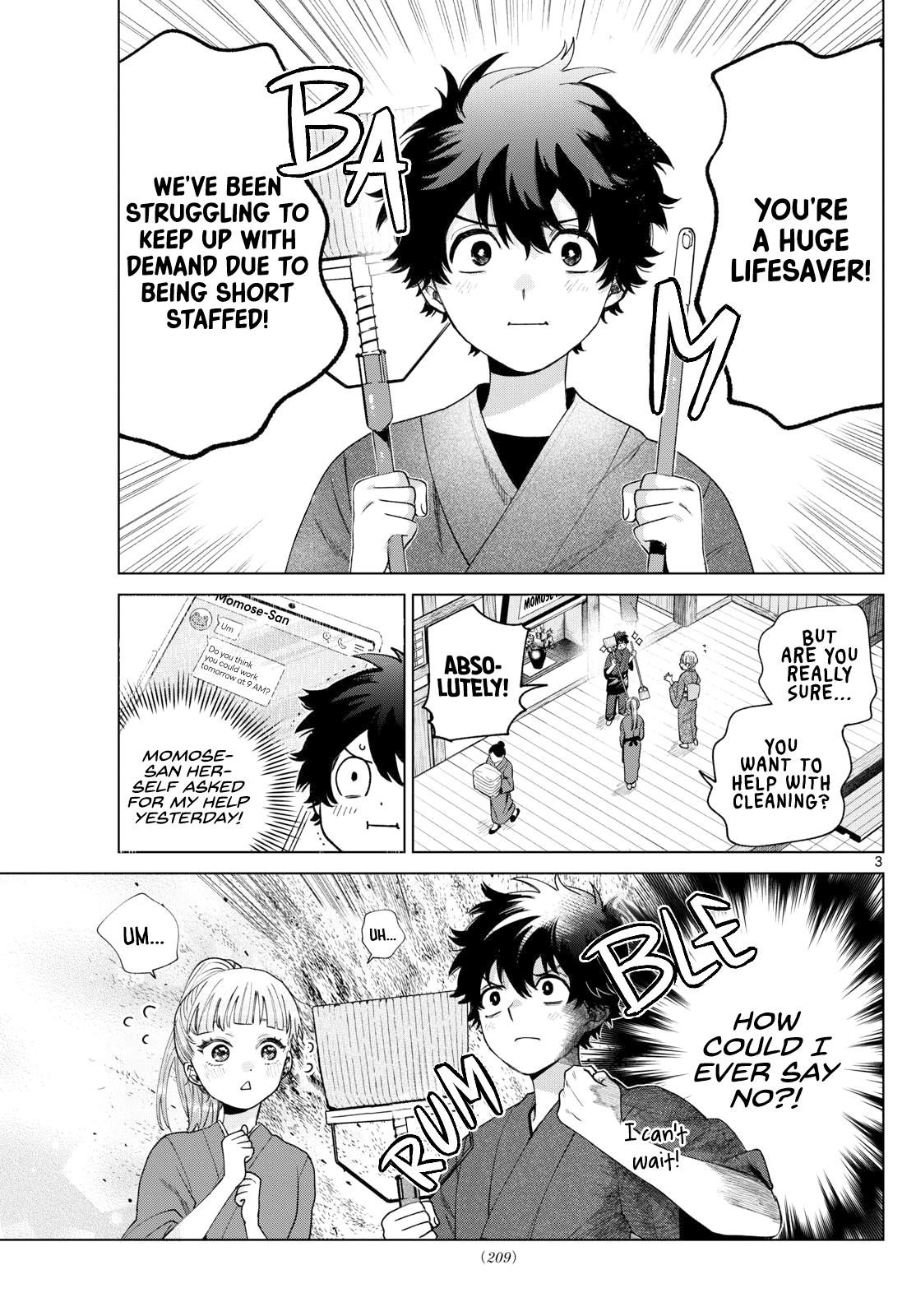 Momose Akira no Hatsukoi Hatanchuu. Chap 34 - Next Chap 35