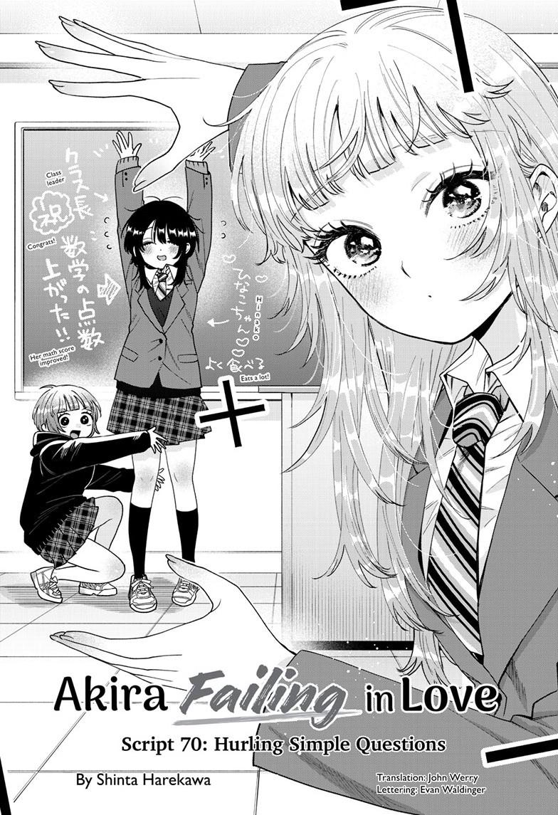 Momose Akira no Hatsukoi Hatanchuu. Chap 70 - Next Chap 71