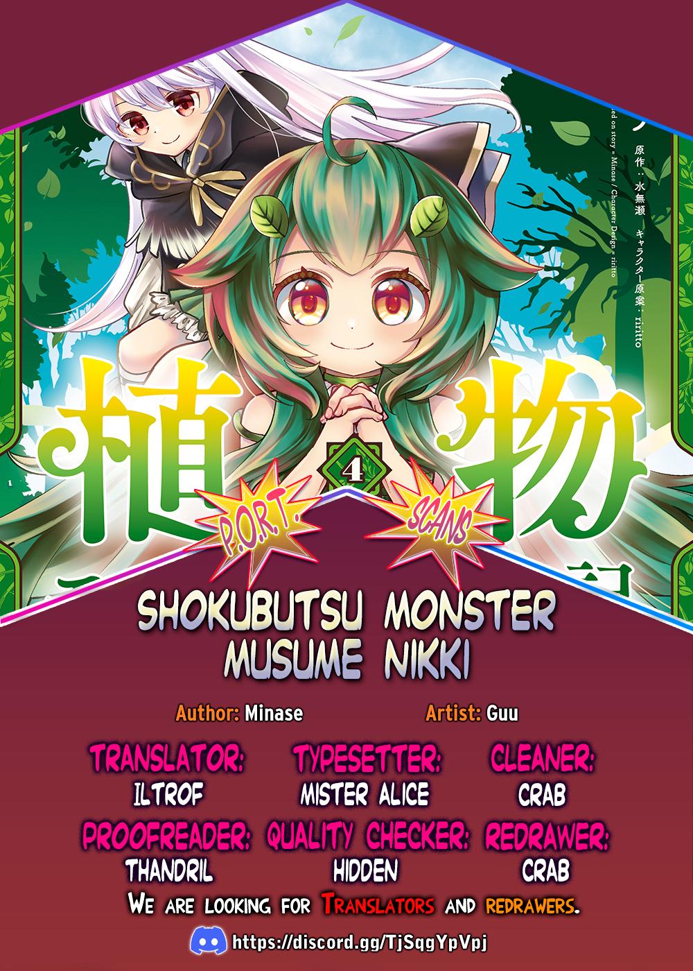 Plant Monster Girl Diary,Shokubutsu Monster Musume Nikki Chap 17 - Next Chap 18
