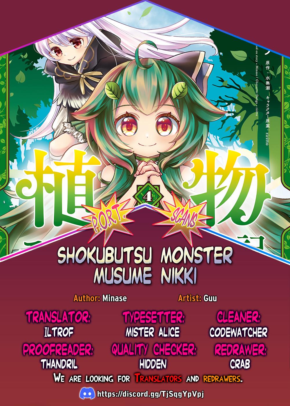 Plant Monster Girl Diary,Shokubutsu Monster Musume Nikki Chap 24 - Next Chap 25