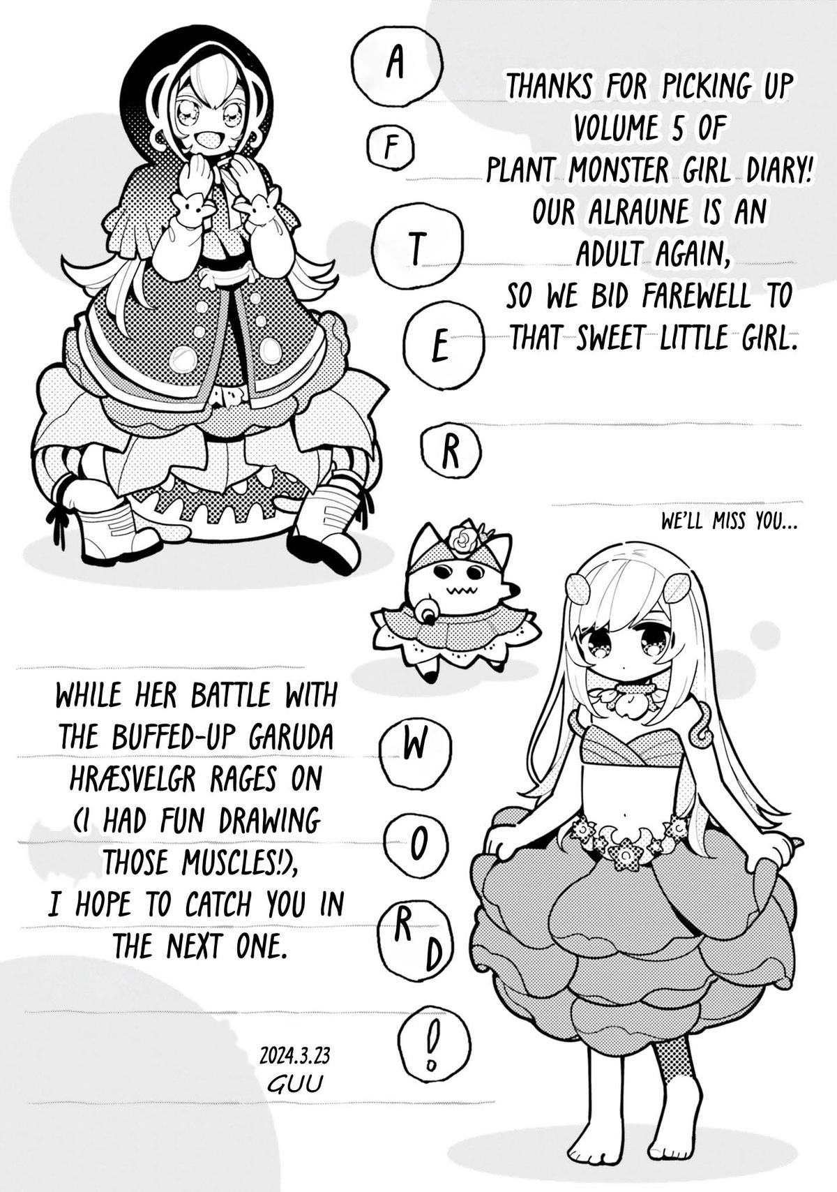 Plant Monster Girl Diary,Shokubutsu Monster Musume Nikki Chap 25.5 - Next Chap 26.5