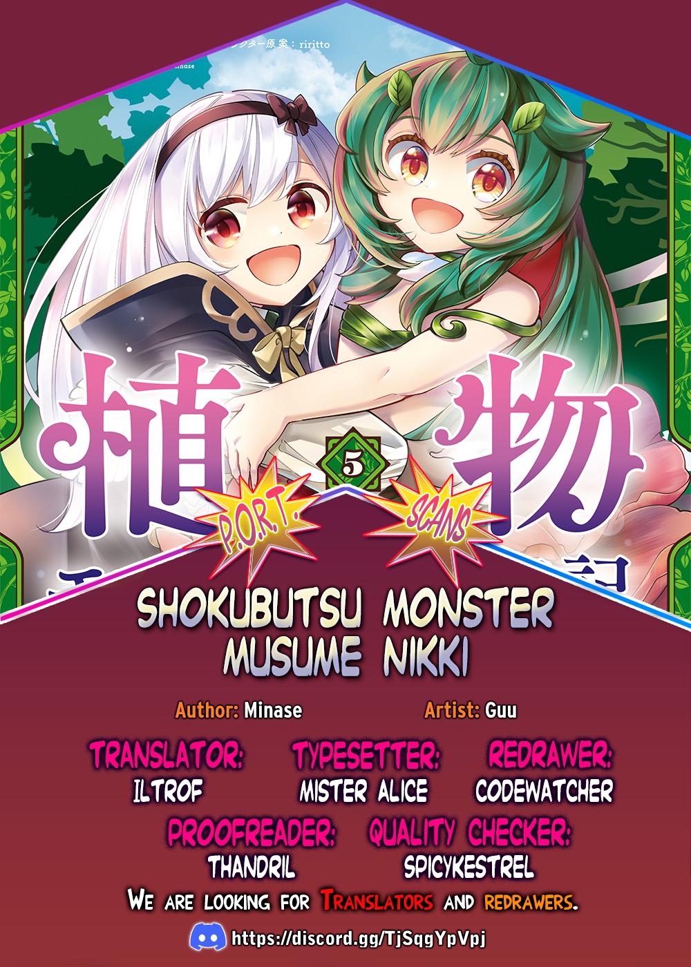 Plant Monster Girl Diary,Shokubutsu Monster Musume Nikki Chap 21 - Next Chap 22