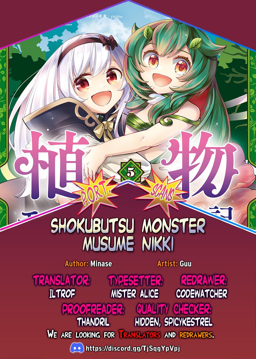 Plant Monster Girl Diary,Shokubutsu Monster Musume Nikki Chap 22 - Next Chap 23