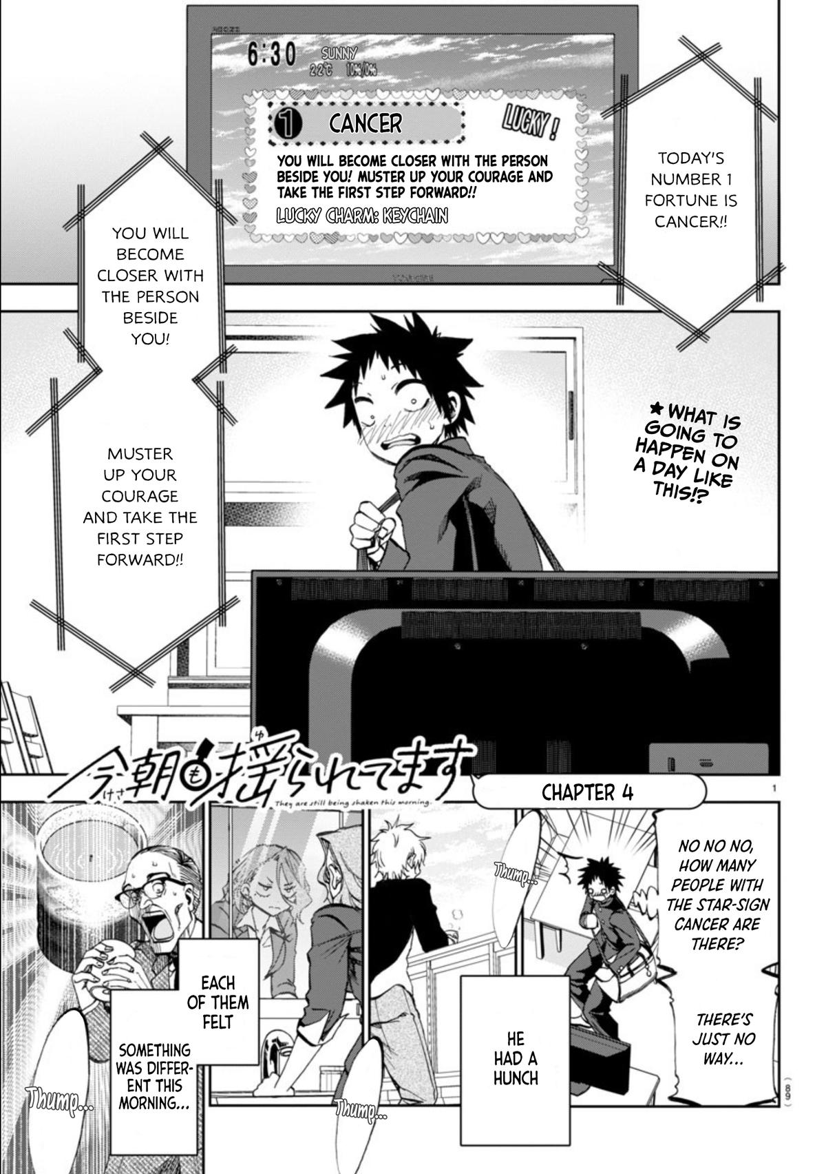 Kesa mo Yuraretemasu Chap 4 - Next Chap 5