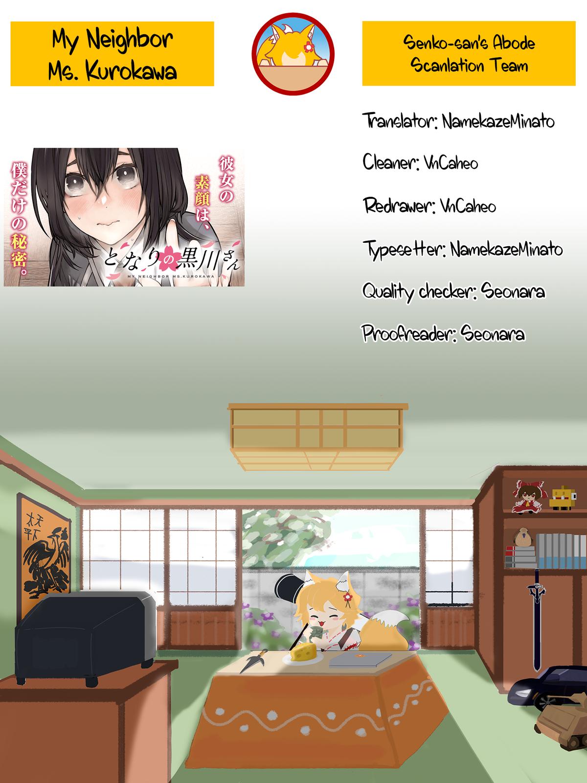 Tonari no Kurokawa-san Chap 7 - Next Chap 8