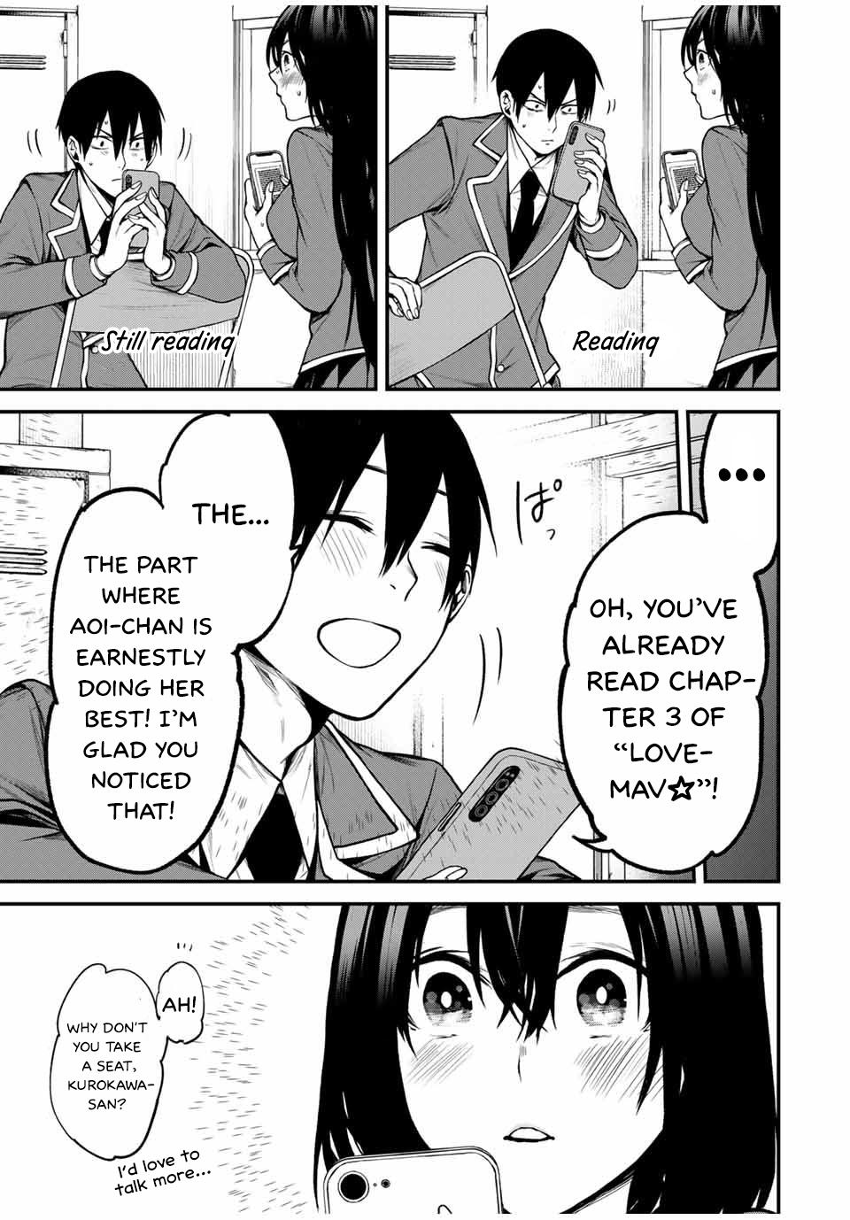 Tonari no Kurokawa-san Chap 6 - Next Chap 7