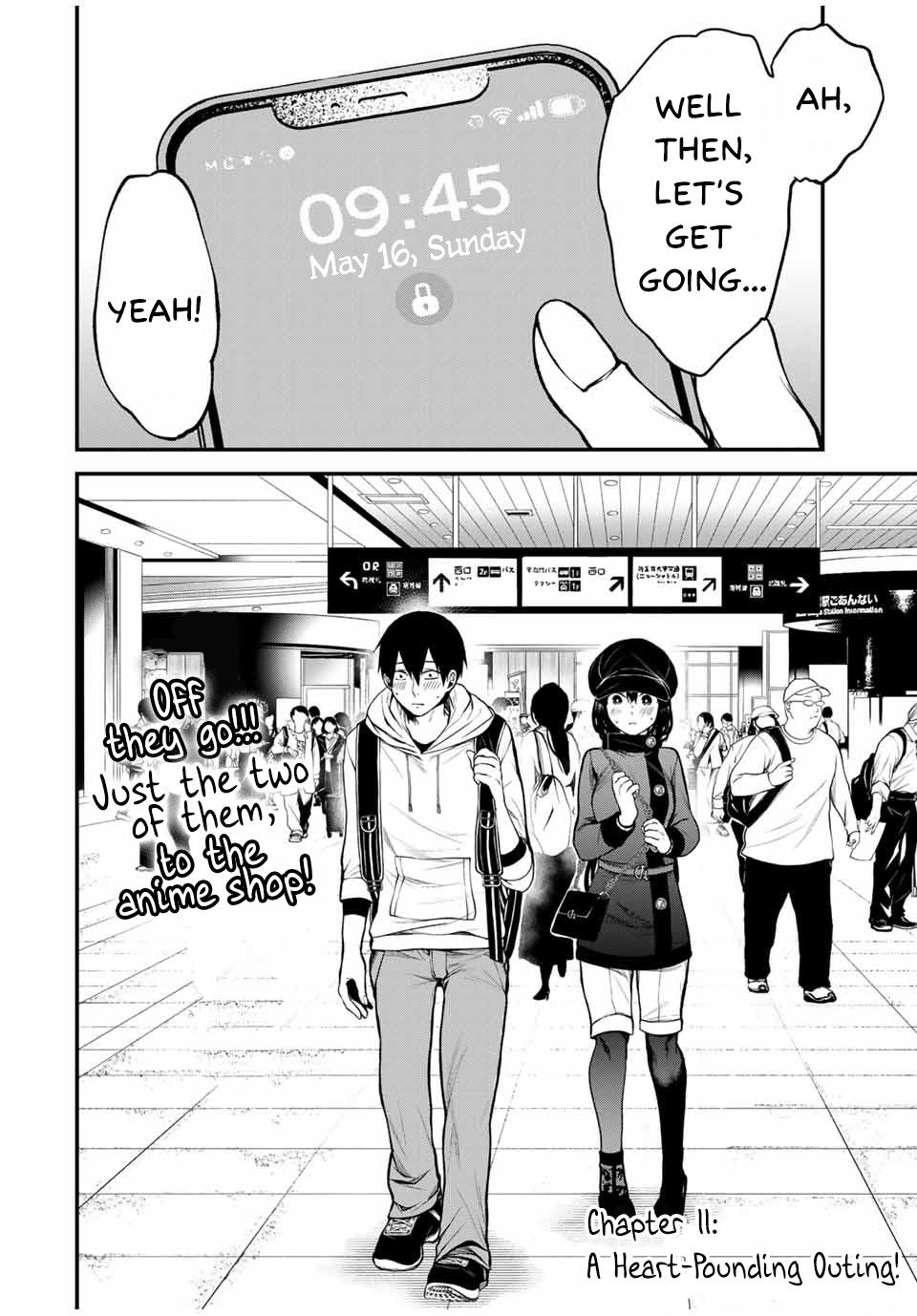 Tonari no Kurokawa-san Chap 11 - Next Chap 12