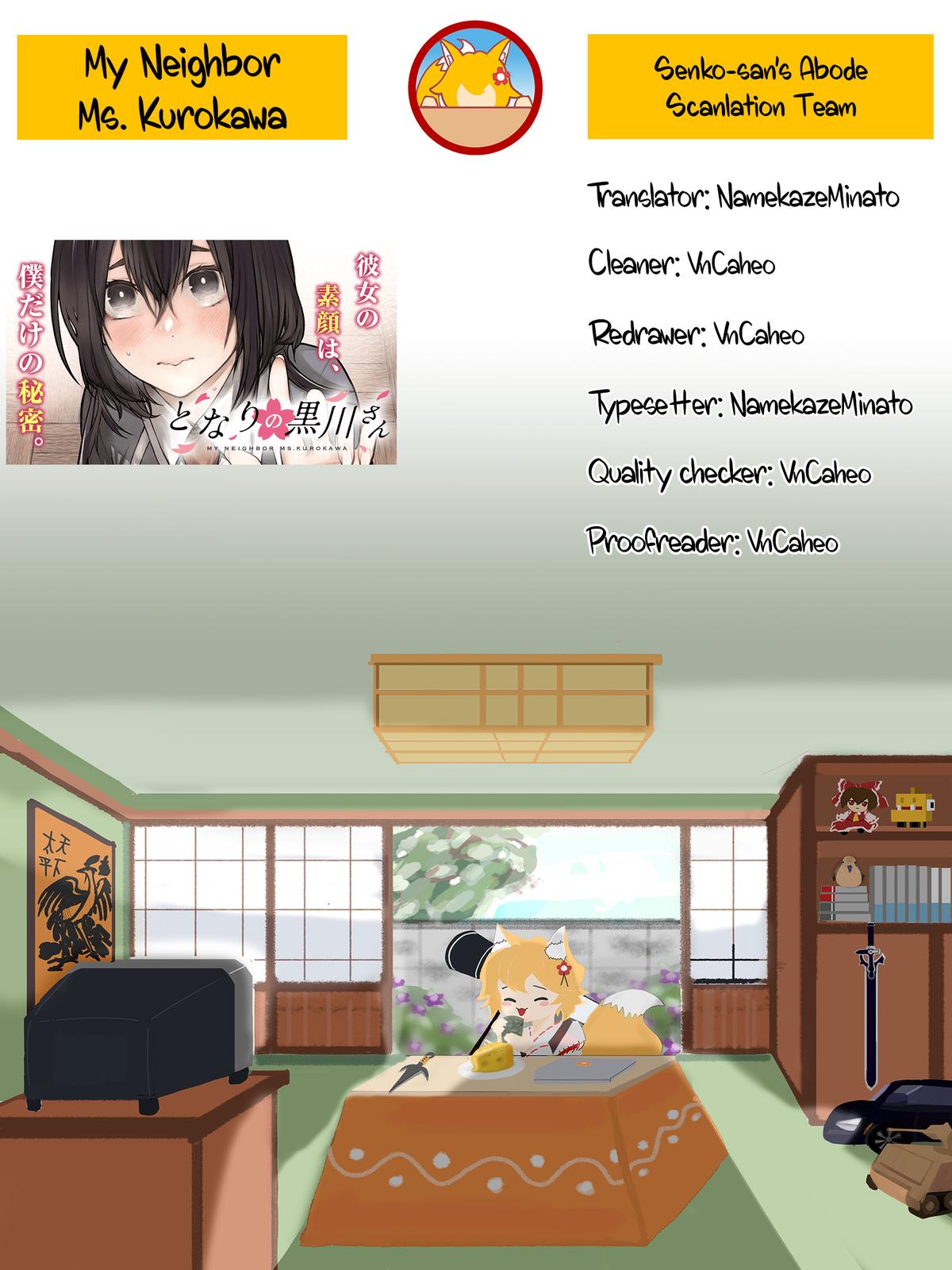 Tonari no Kurokawa-san Chap 12 - Next Chap 13