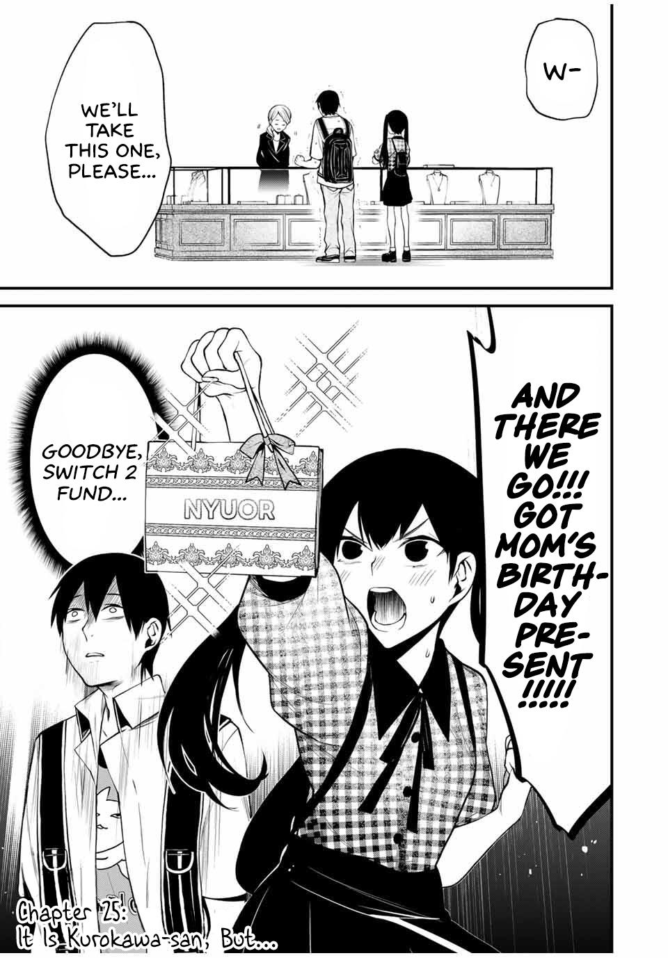 Tonari no Kurokawa-san Chap 25 - Next Chap 26