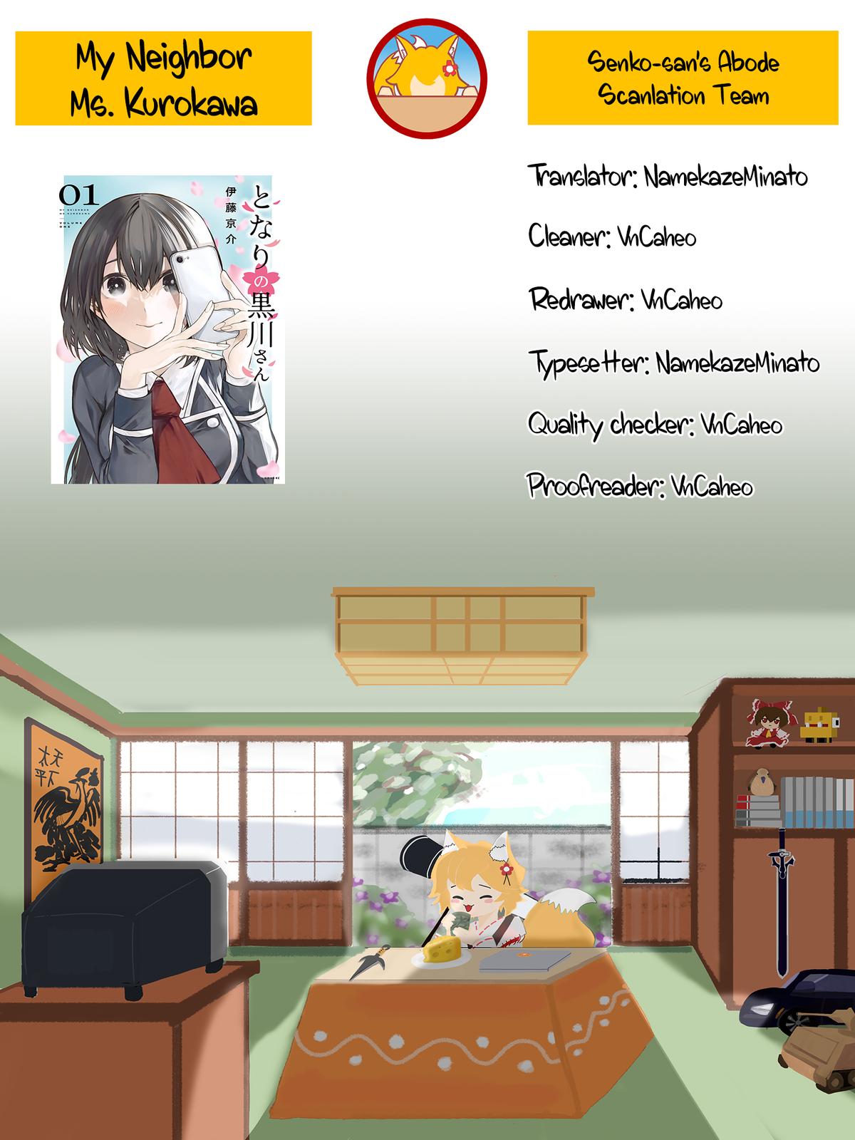 Tonari no Kurokawa-san Chap 20 - Next Chap 21