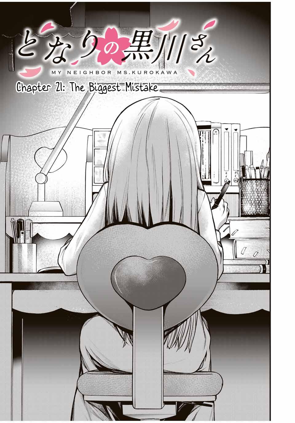Tonari no Kurokawa-san Chap 21 - Next Chap 22