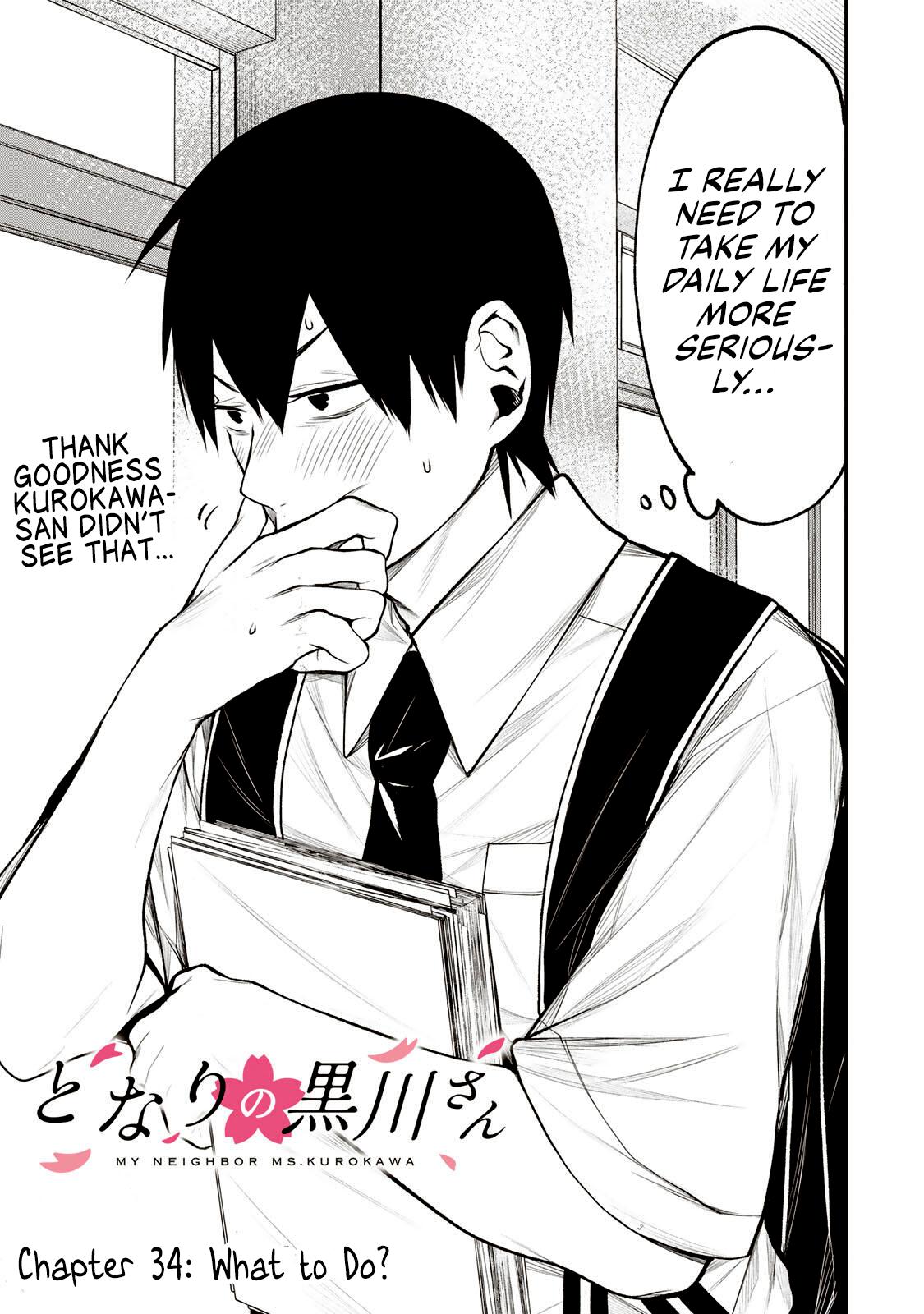 Tonari no Kurokawa-san Chap 34 - Next Chap 35