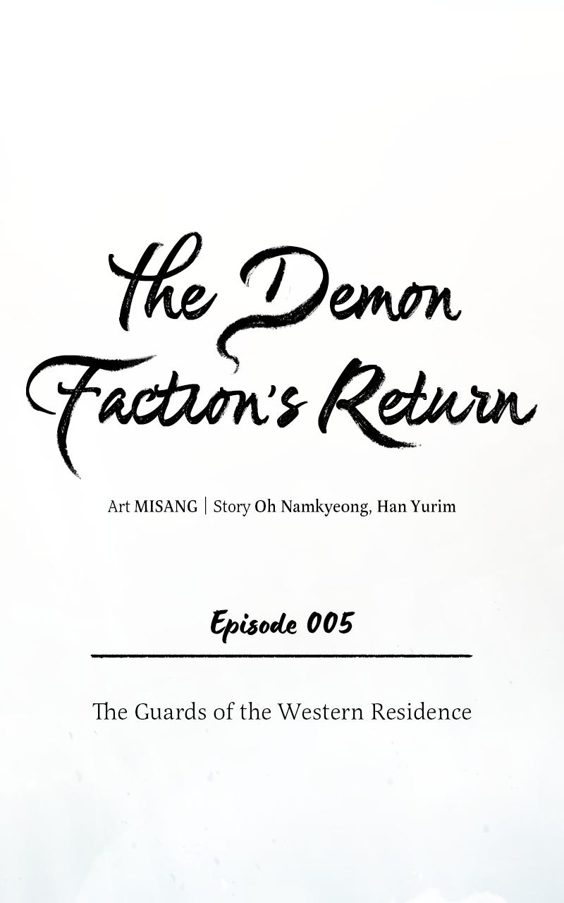 The Demon Faction's Return Chap 6 - Next Chap 7