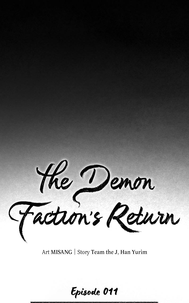The Demon Faction's Return Chap 11 - Next Chap 12