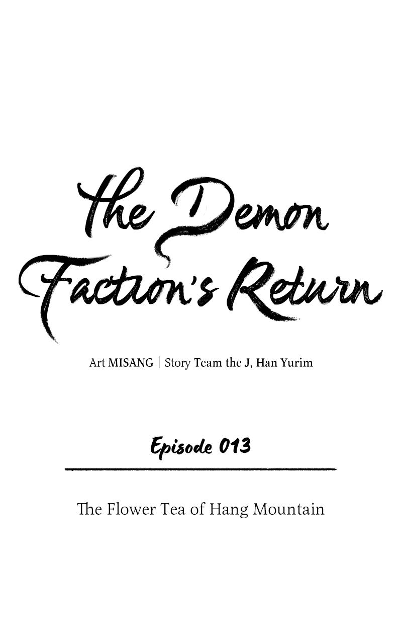 The Demon Faction's Return Chap 13 - Next Chap 14