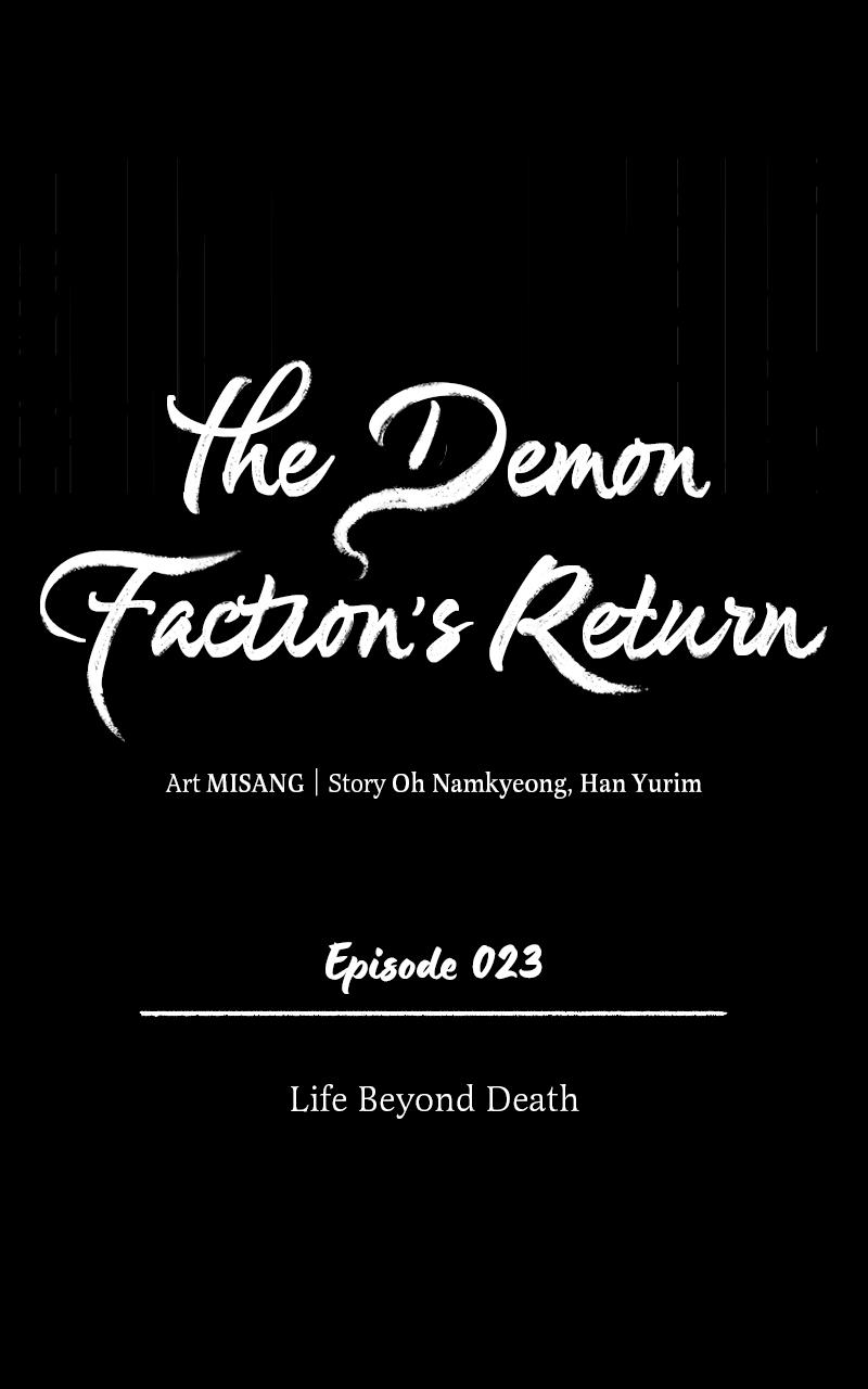 The Demon Faction's Return Chap 23 - Next Chap 24