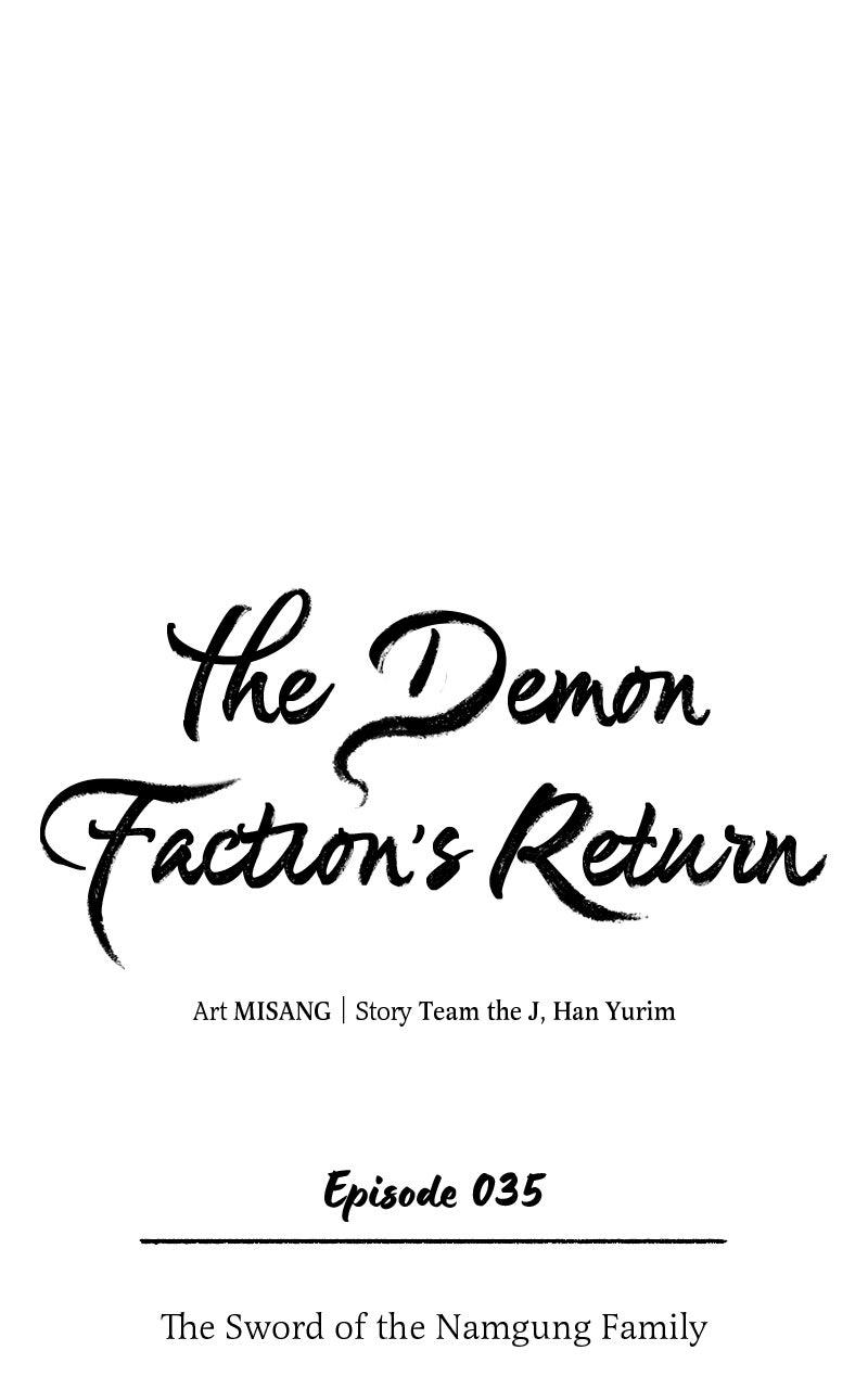 The Demon Faction's Return Chap 35 - Next Chap 36