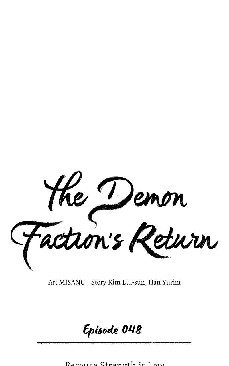 The Demon Faction's Return Chap 48 - Next Chap 49