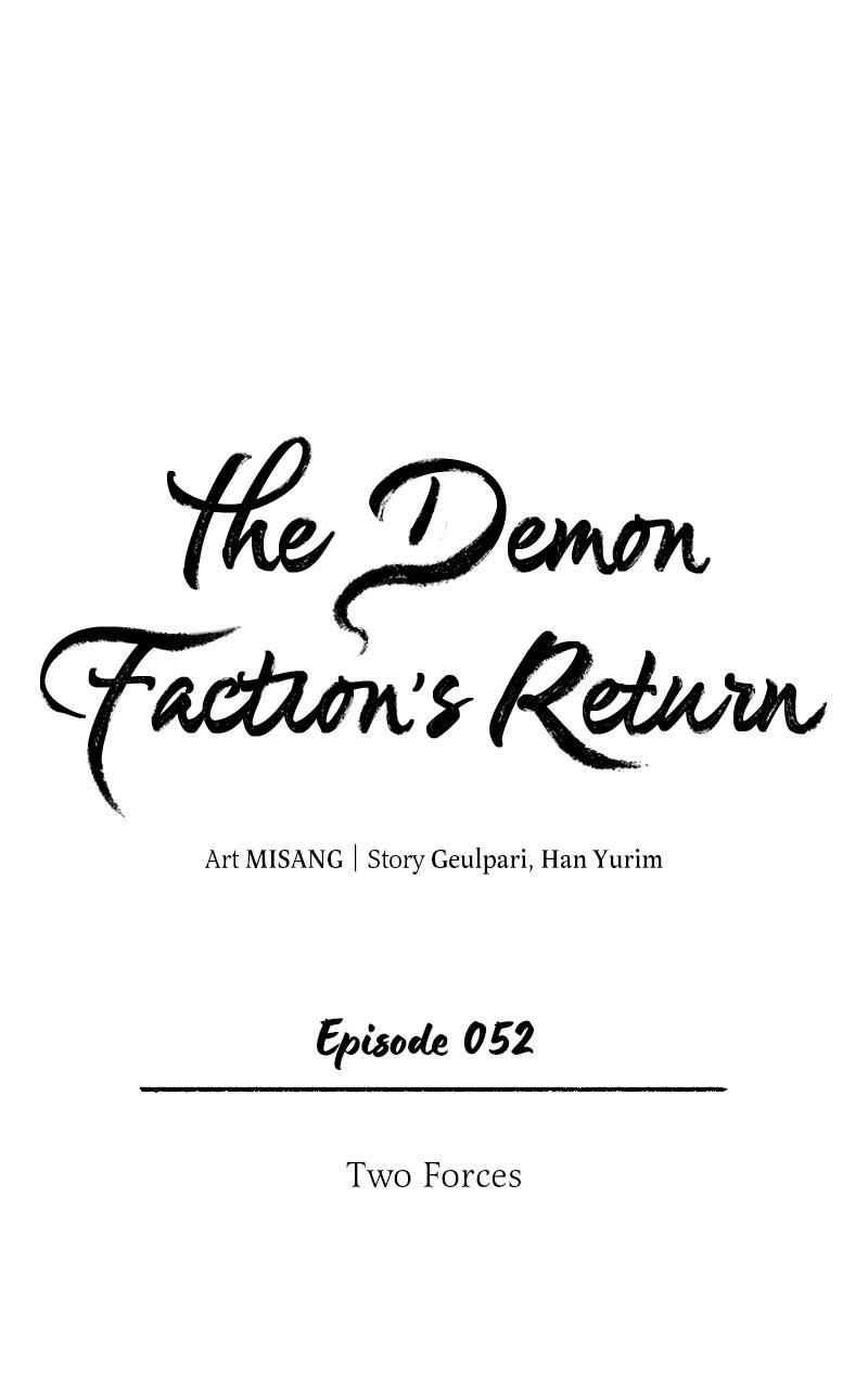 The Demon Faction's Return Chap 52 - Next Chap 53