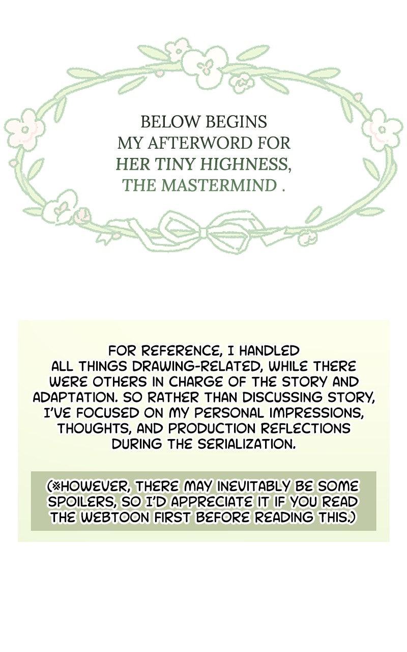 Her Tiny Highness, the Mastermind Chap 48.5 - Next Chap 49.5