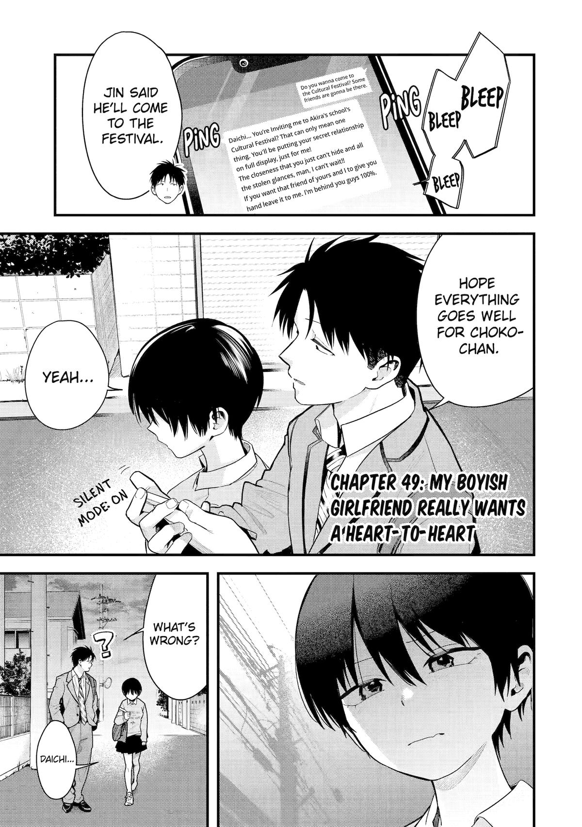 Boyish Kanojo ga Kawaisugiru Chap 49 - Next Chap 50