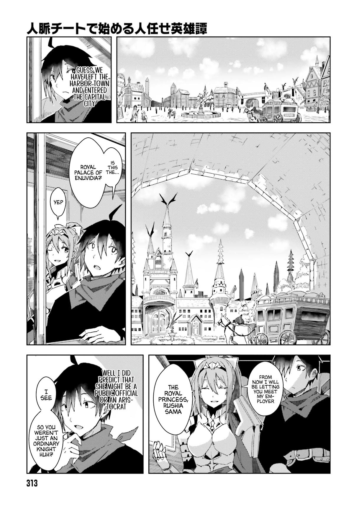 Jinmyaku Cheat de Hajimeru Hitomakase Eiyuutan Chap 2 - Next Chap 3