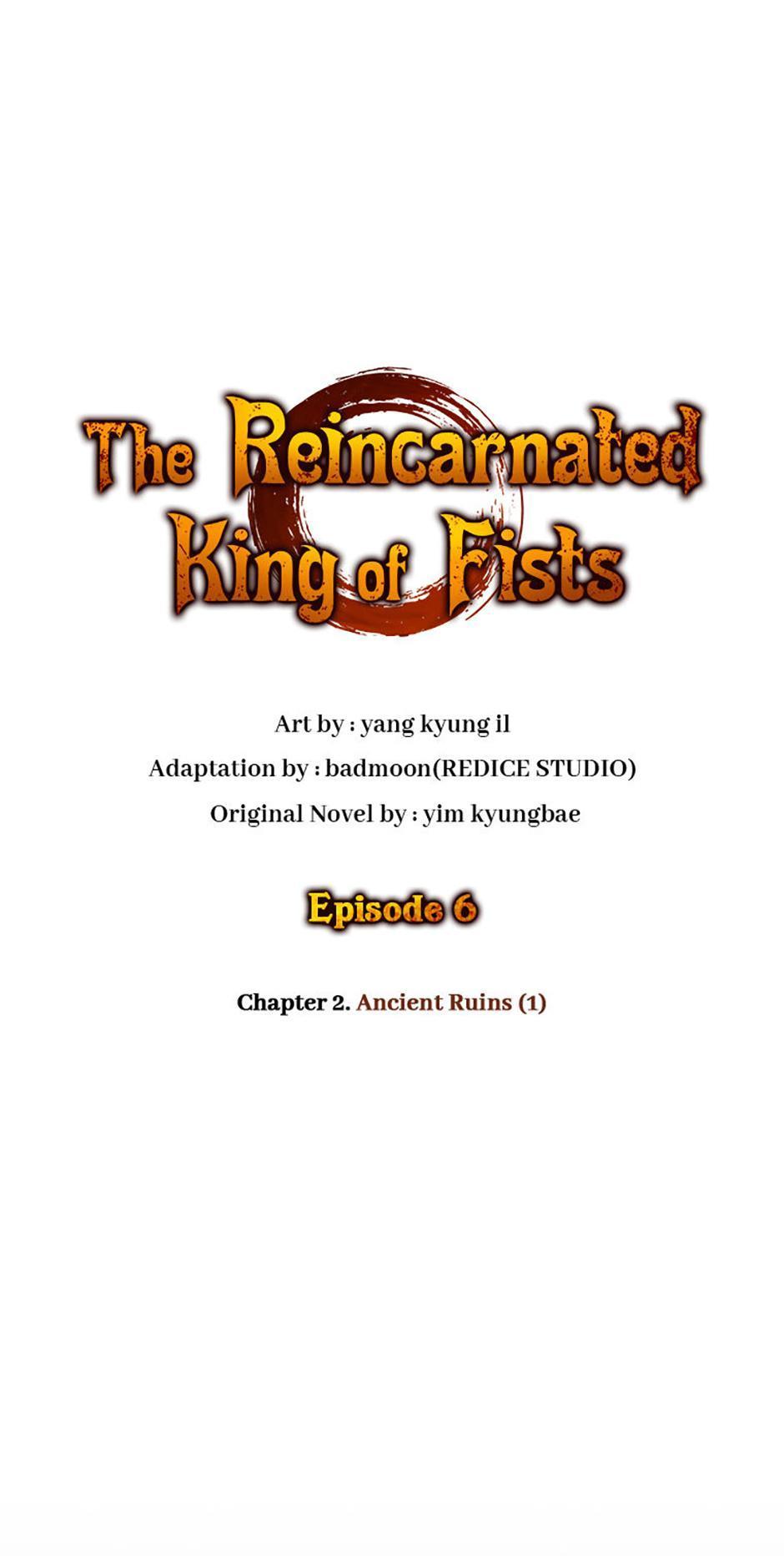 The Reincarnated King of Fists Chap 6 - Next Chap 7