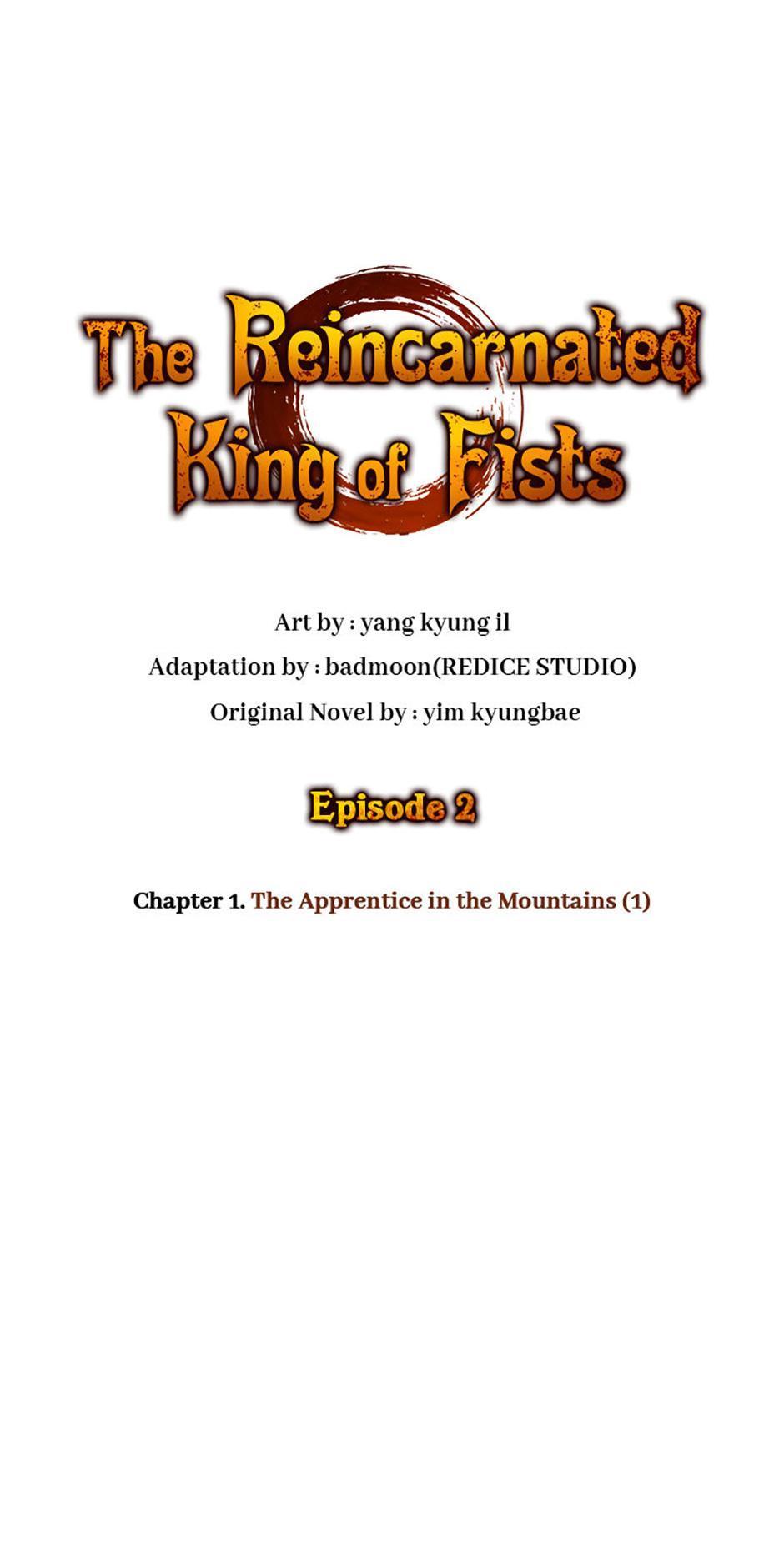 The Reincarnated King of Fists Chap 2 - Next Chap 3
