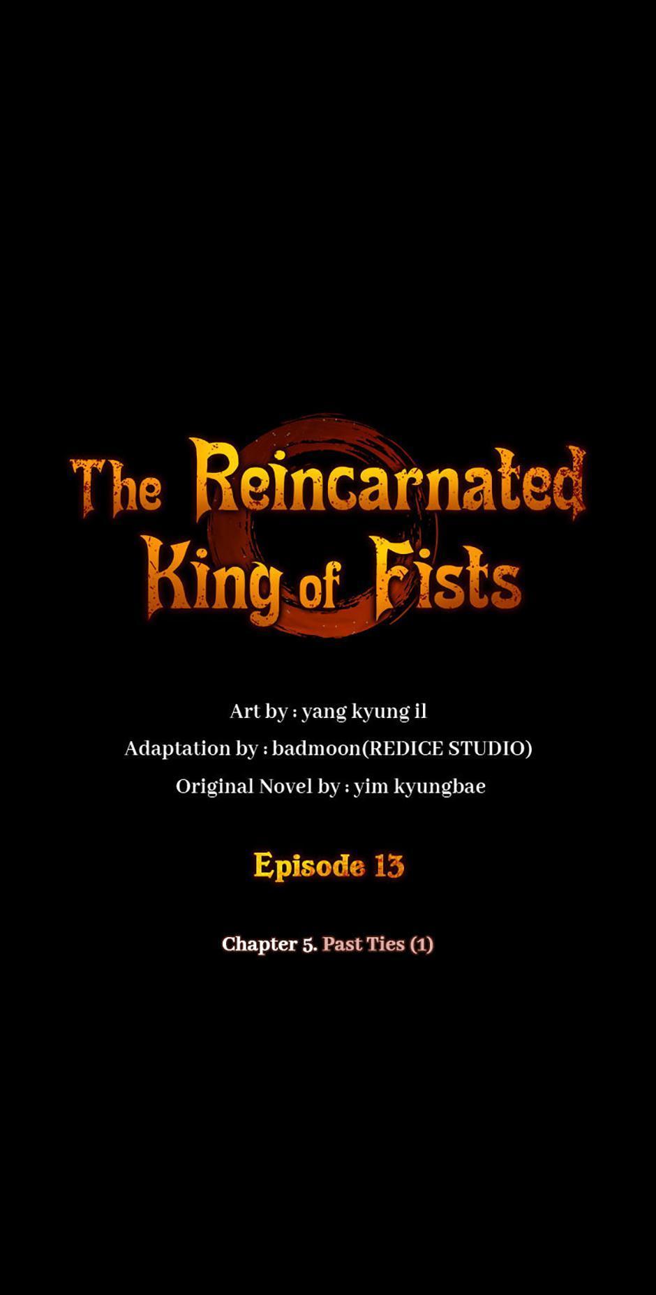 The Reincarnated King of Fists Chap 13 - Next Chap 14