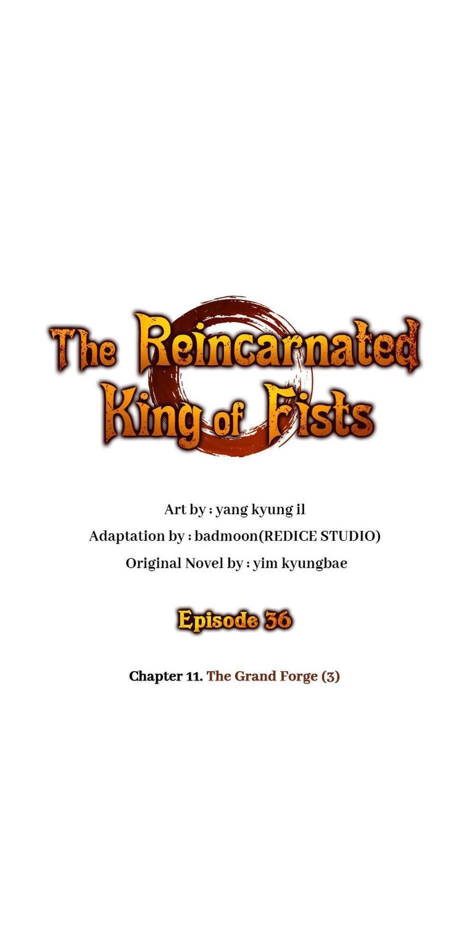 The Reincarnated King of Fists Chap 36 - Next Chap 37