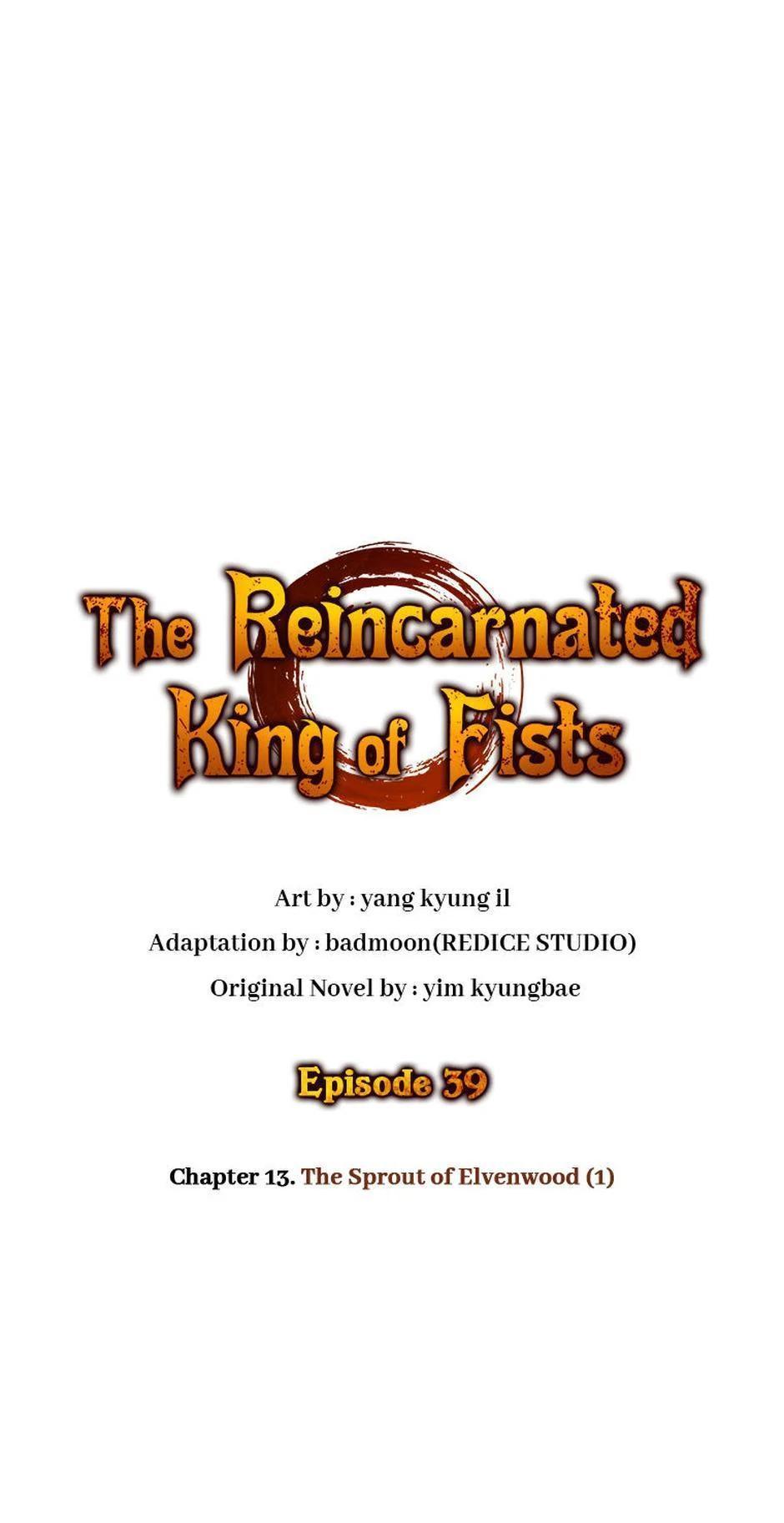The Reincarnated King of Fists Chap 39 - Next Chap 40